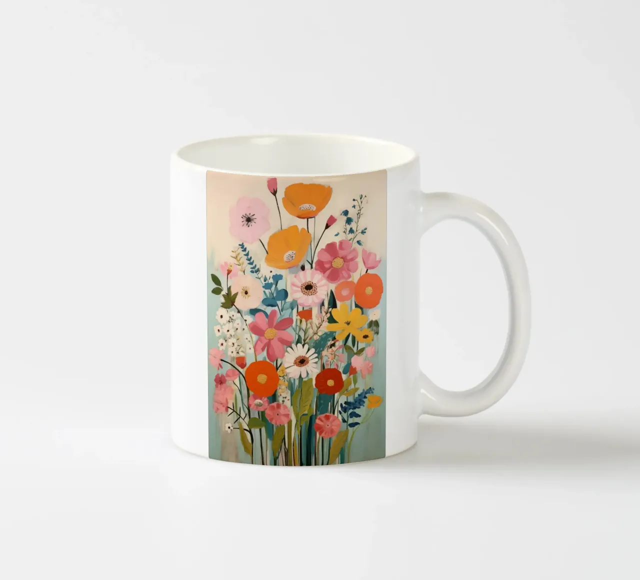 Splendore floreale tazza in ceramica da Imagine