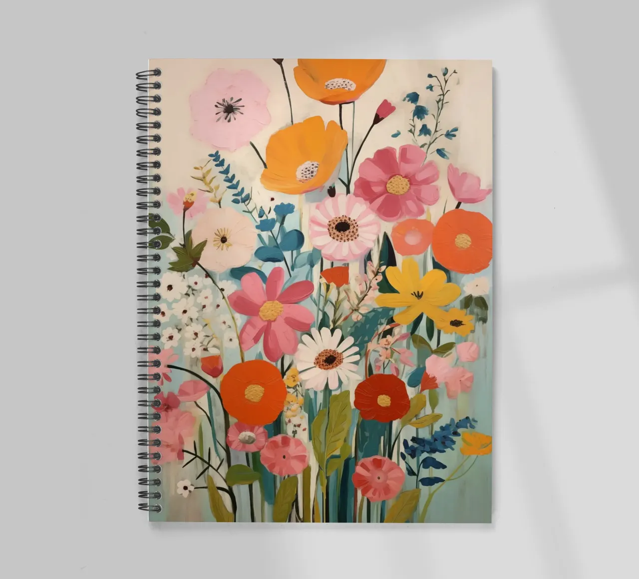 Floral splendour spiral notebook by Imagine