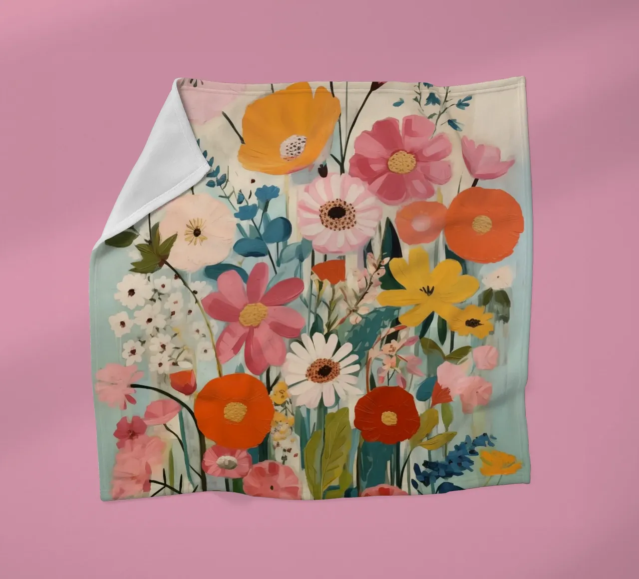 Splendore floreale coperta in pile da Imagine