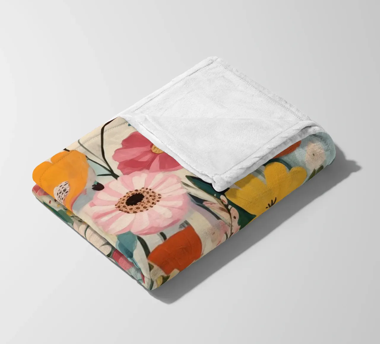 Splendore floreale coperta in pile da Imagine
