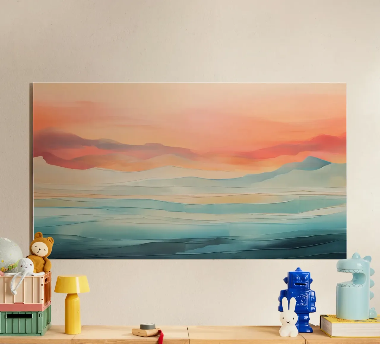 Paesaggio astratto plexiglass da Imagine