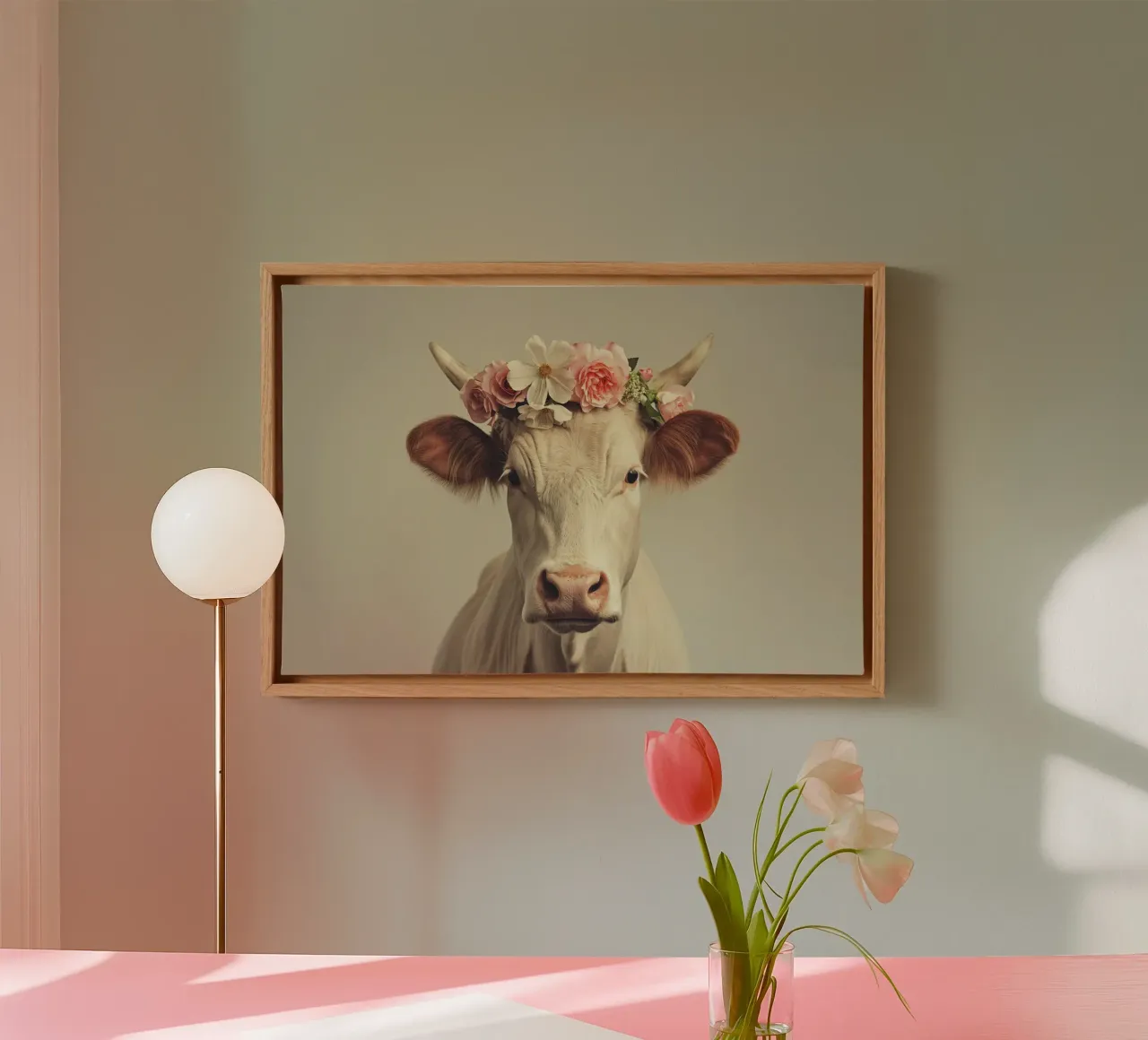 Wall-art by Imagine canvas with Floater frame by Imagine