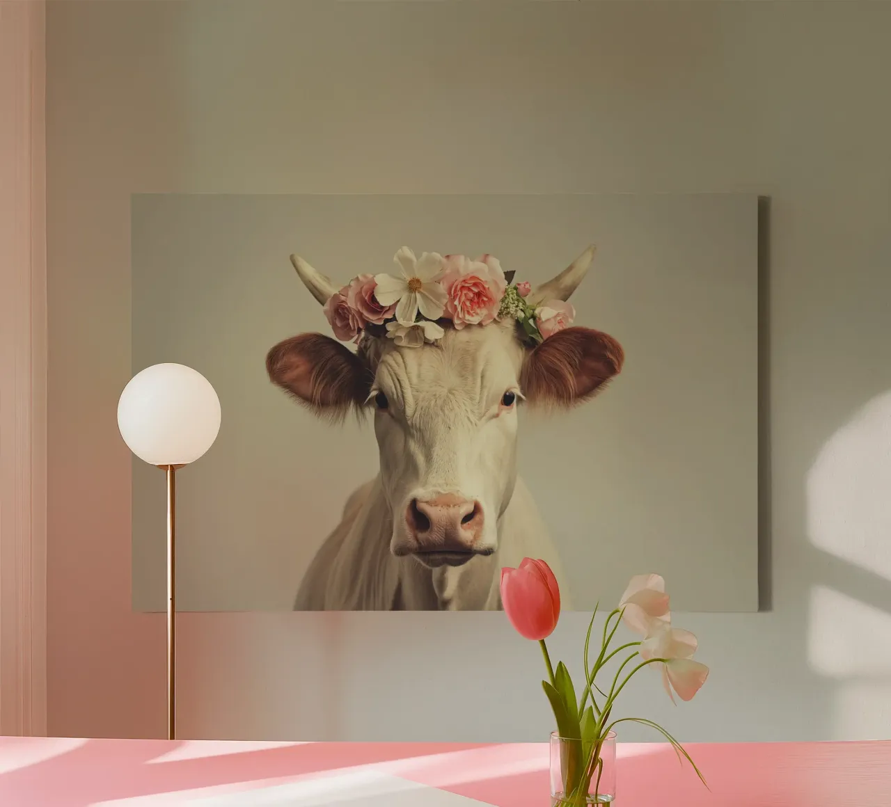 Wall-art by Imagine canvas with Floater frame by Imagine