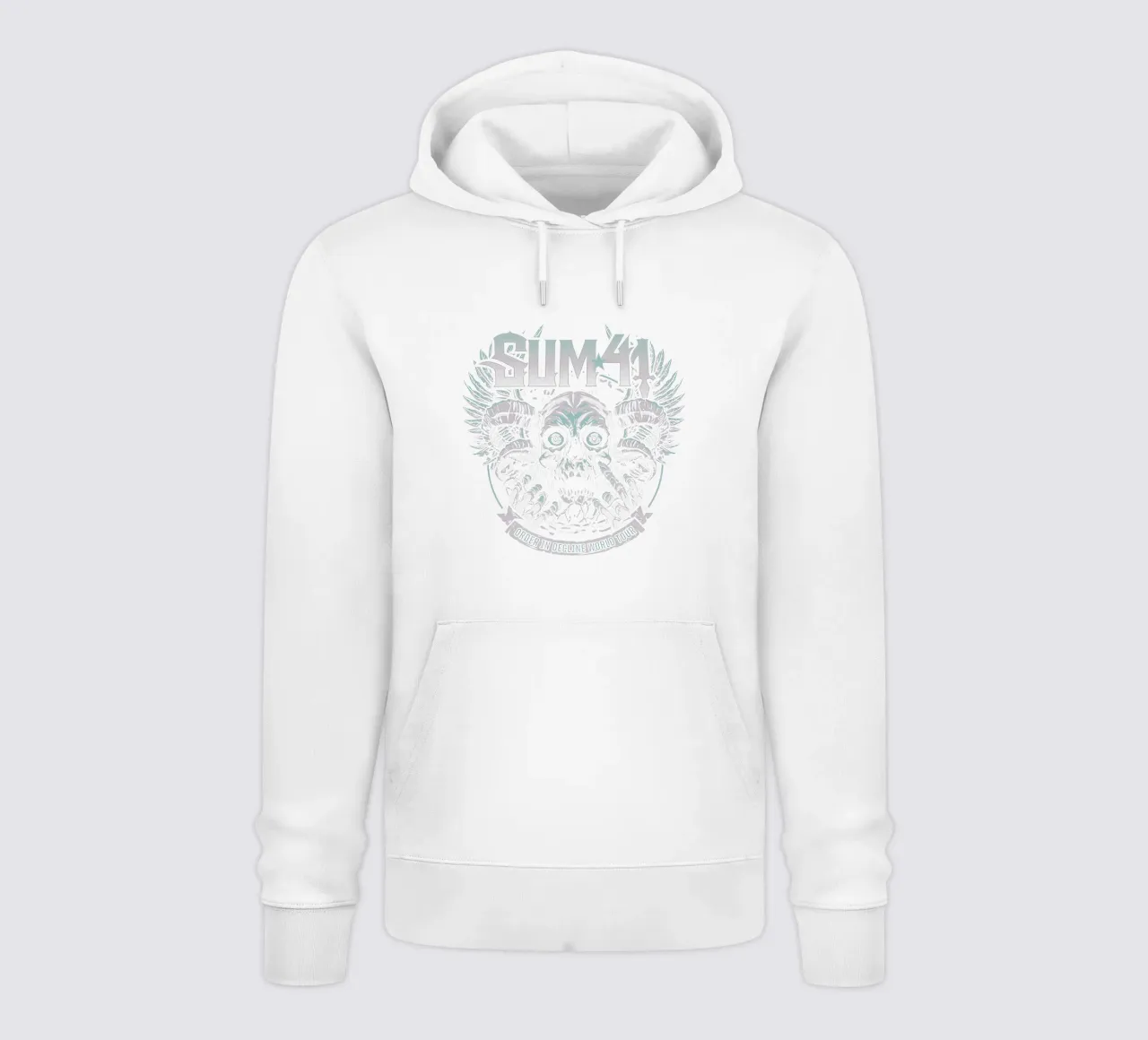 Sum 41 Order In Decline V1 felpa con cappuccio da lindacleveland