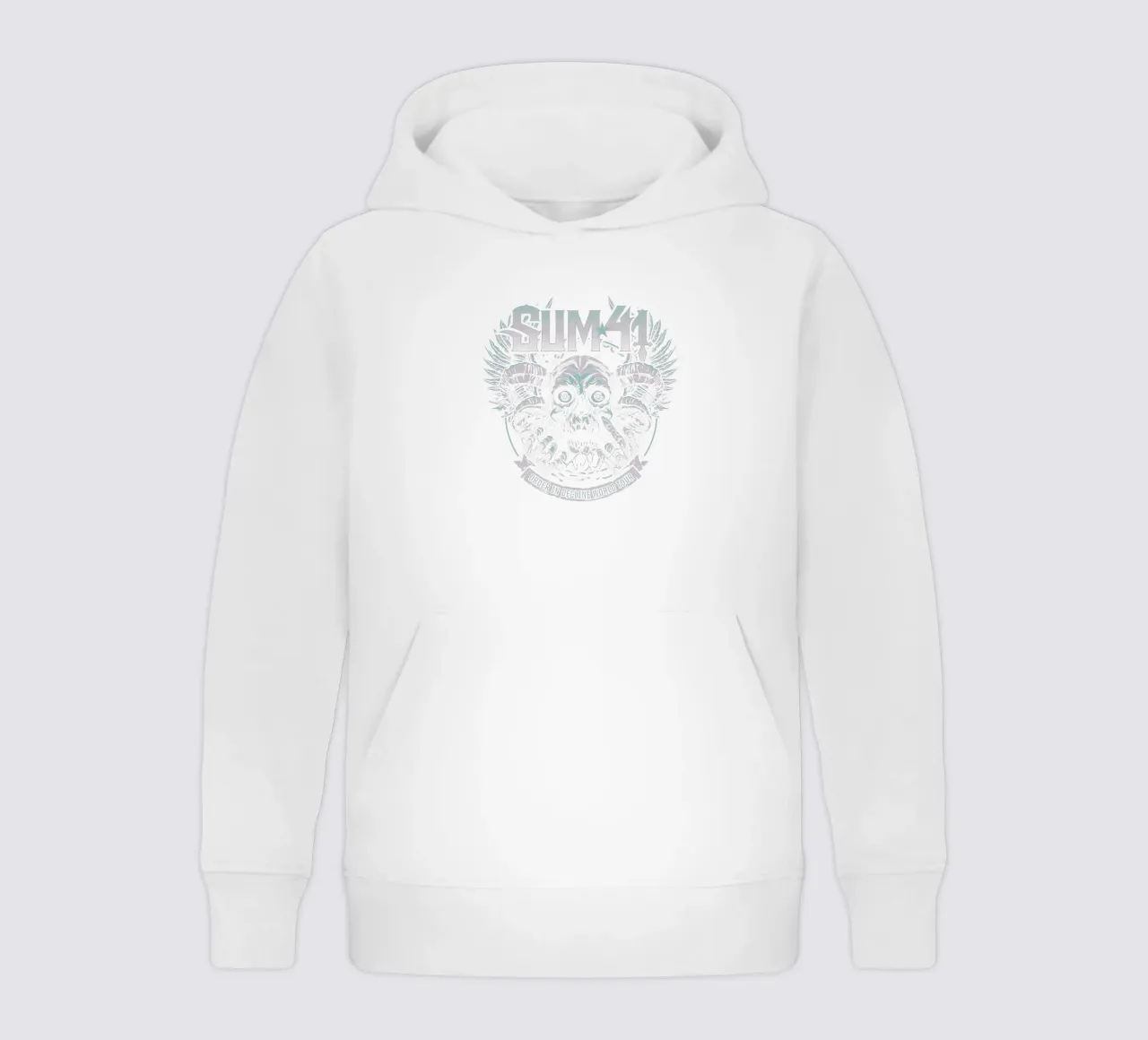 Sum 41 Order In Decline V1 felpa bambino con cappuccio da lindacleveland