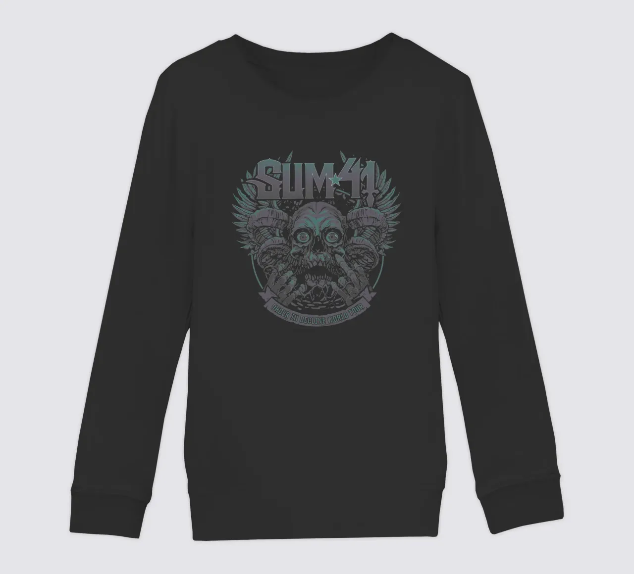 Sum 41 Order In Decline V1 felpa bambino da lindacleveland