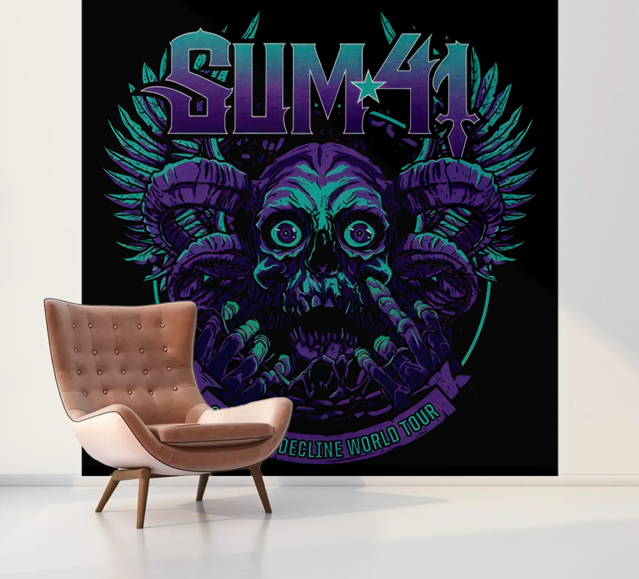 Sum 41 Order In Decline V1 papel para pared de lindacleveland