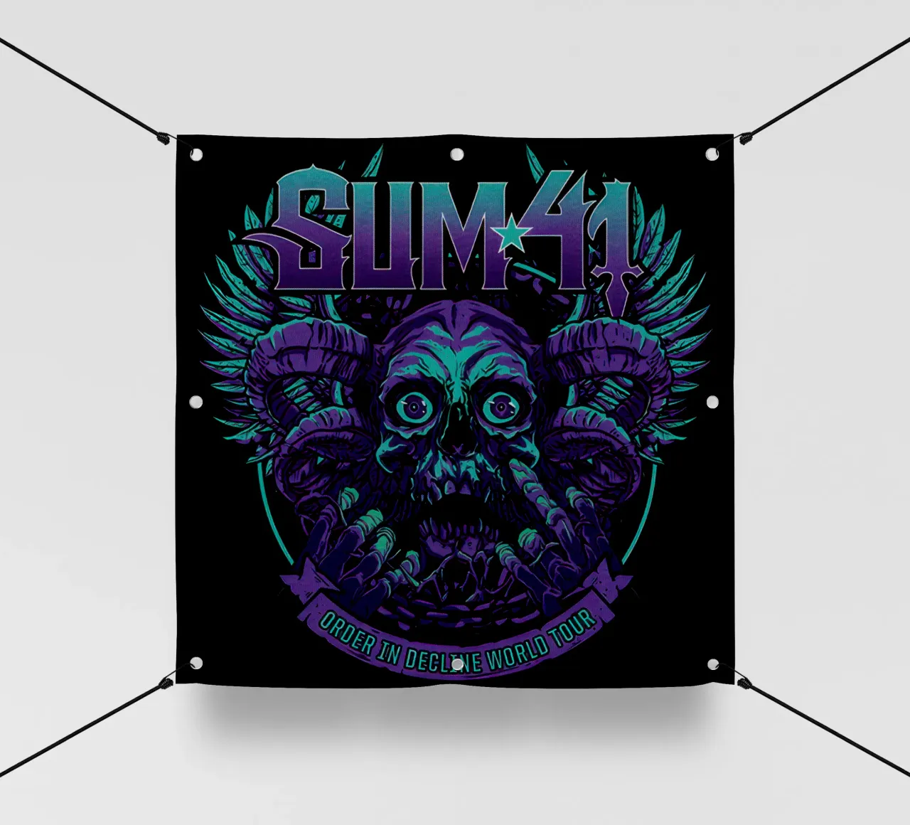 Sum 41 Order In Decline V1 lonas publicitarias de lindacleveland