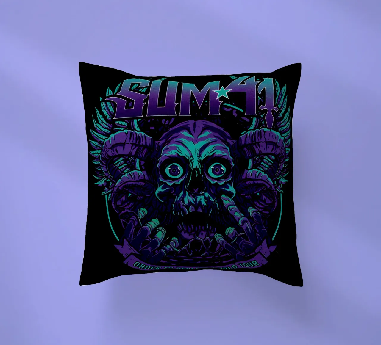 Sum 41 Order In Decline V1 cuscino da lindacleveland
