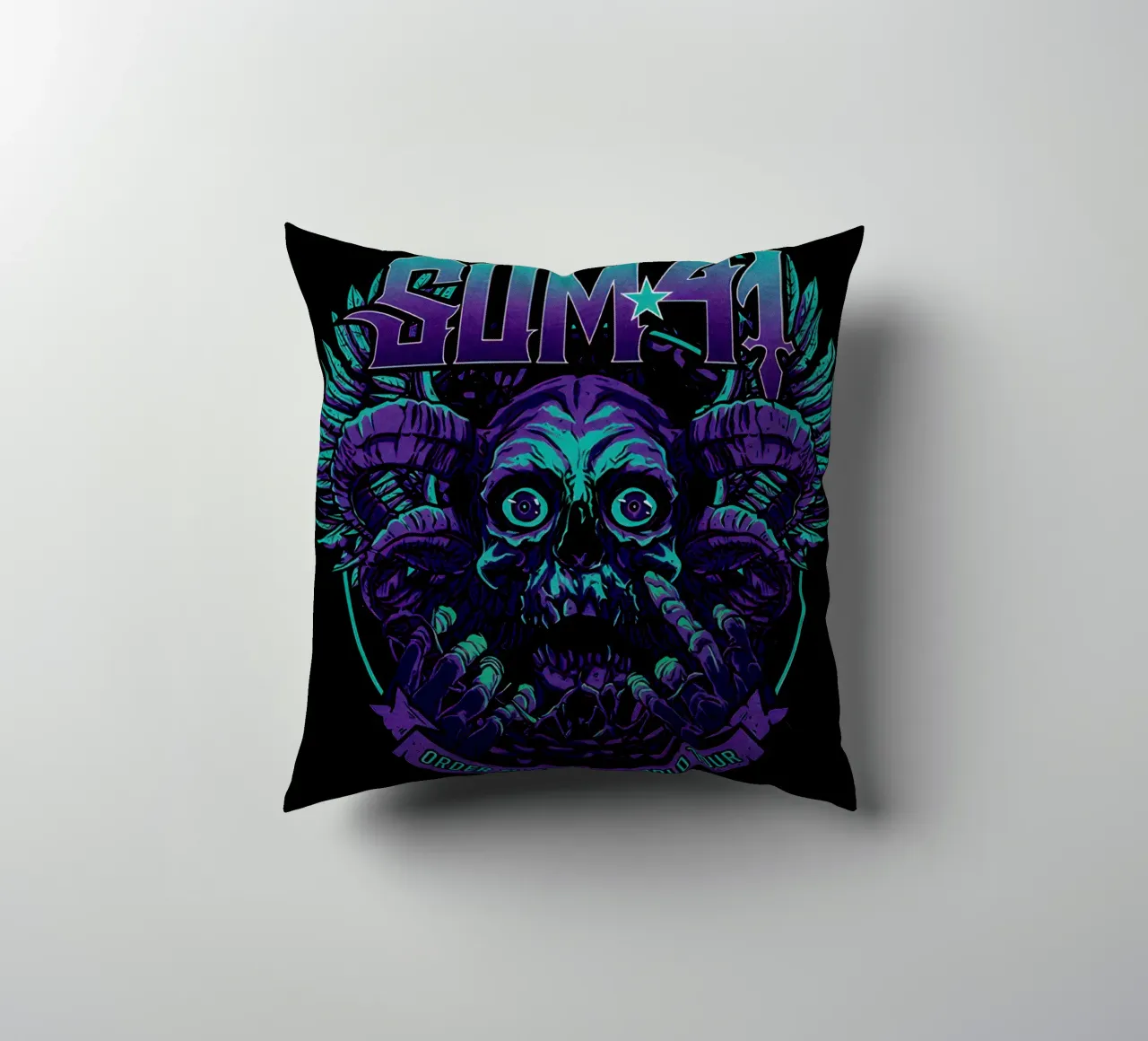 Sum 41 Order In Decline V1 cuscino da lindacleveland