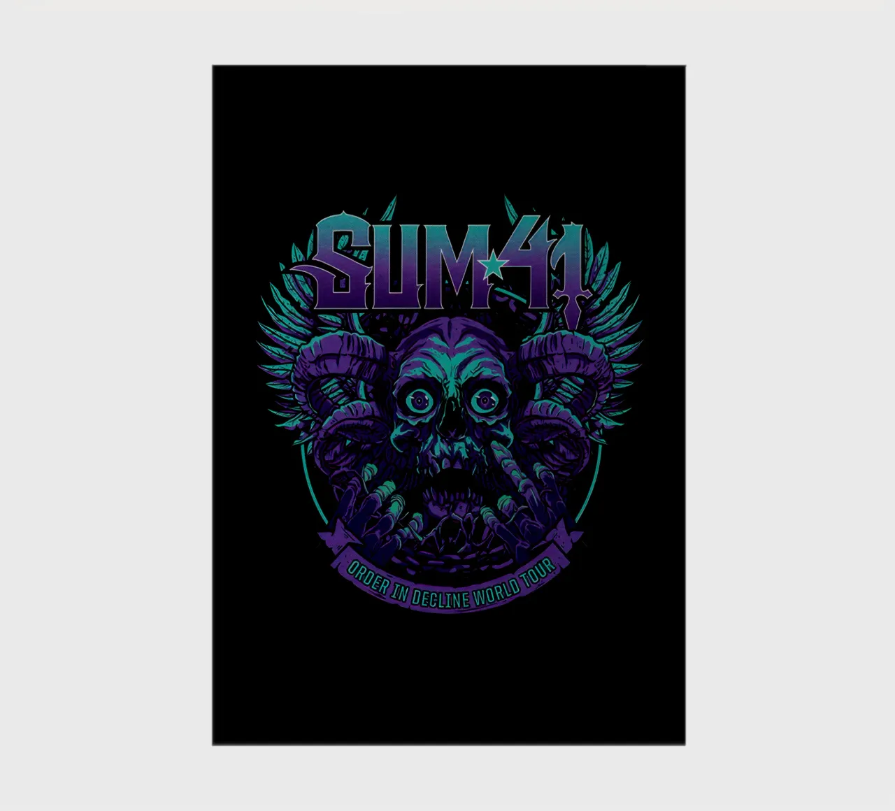 Sum 41 Order In Decline V1 carnet de notes de lindacleveland