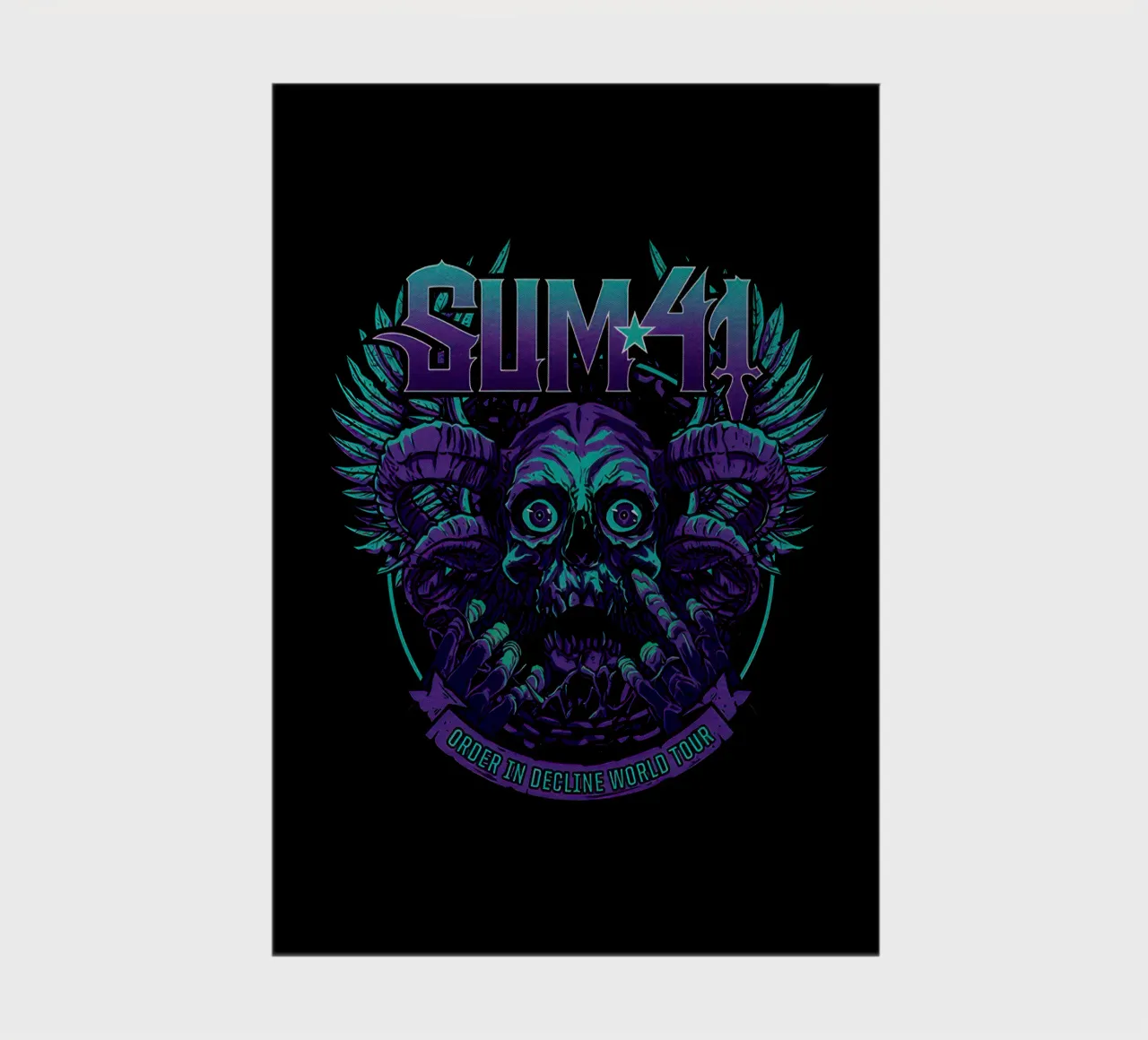 Sum 41 Order In Decline V1 carnet de notes de lindacleveland