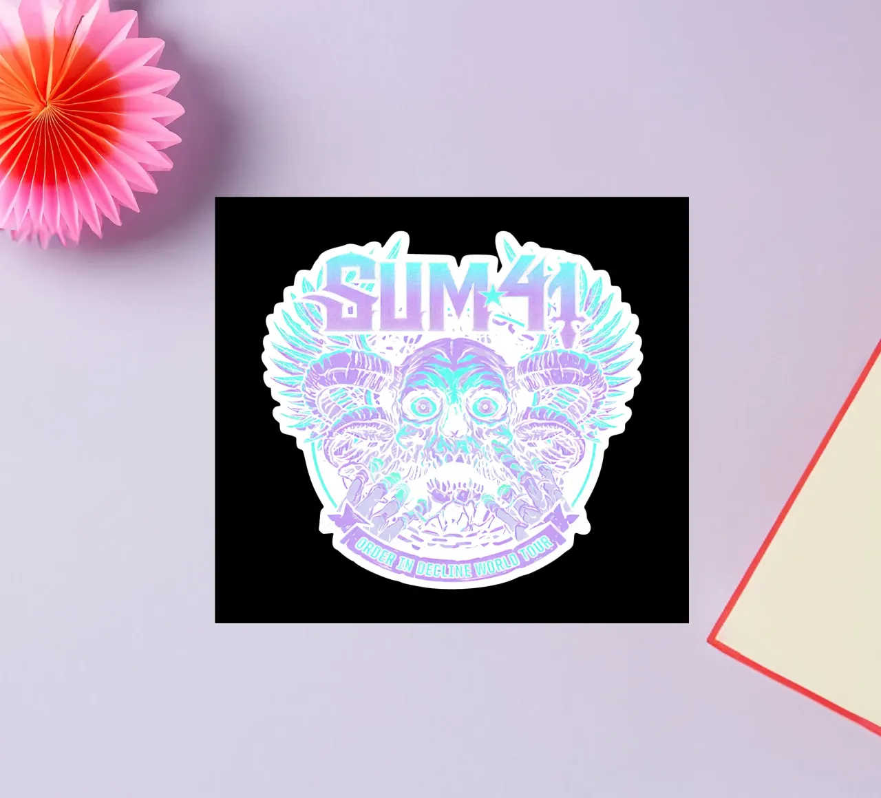 Sum 41 Order In Decline V1 adesivo da lindacleveland
