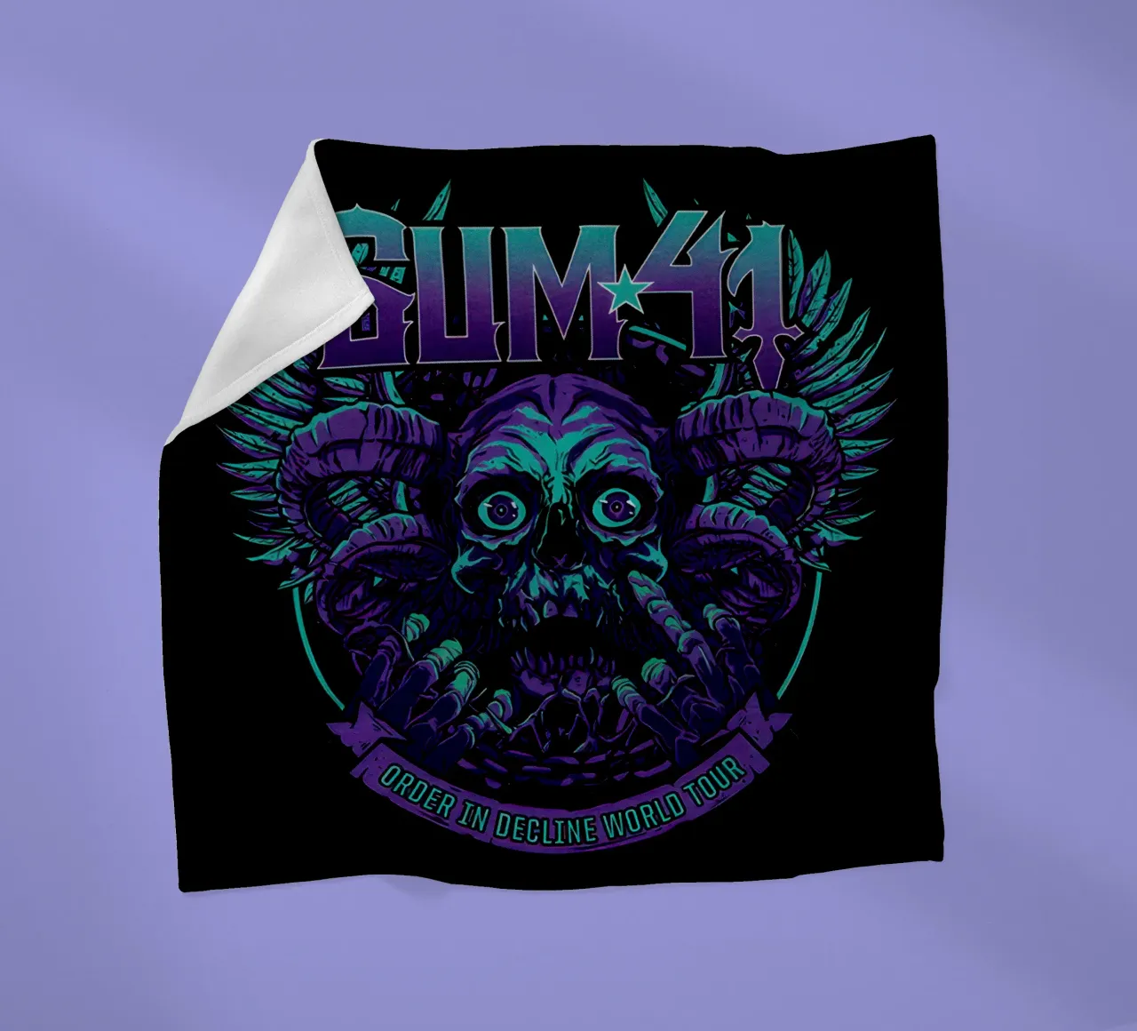 Sum 41 Order In Decline V1 coperta in pile da lindacleveland