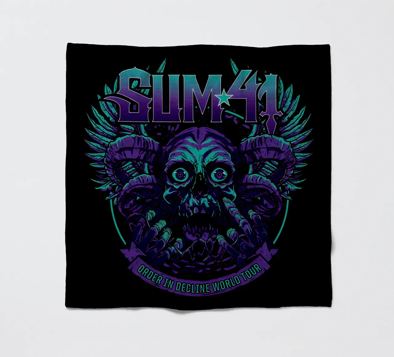 Sum 41 Order In Decline V1 coperta in pile da lindacleveland