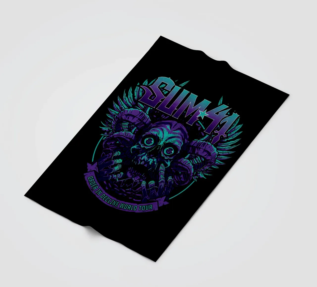 Sum 41 Order In Decline V1 coperta in pile da lindacleveland