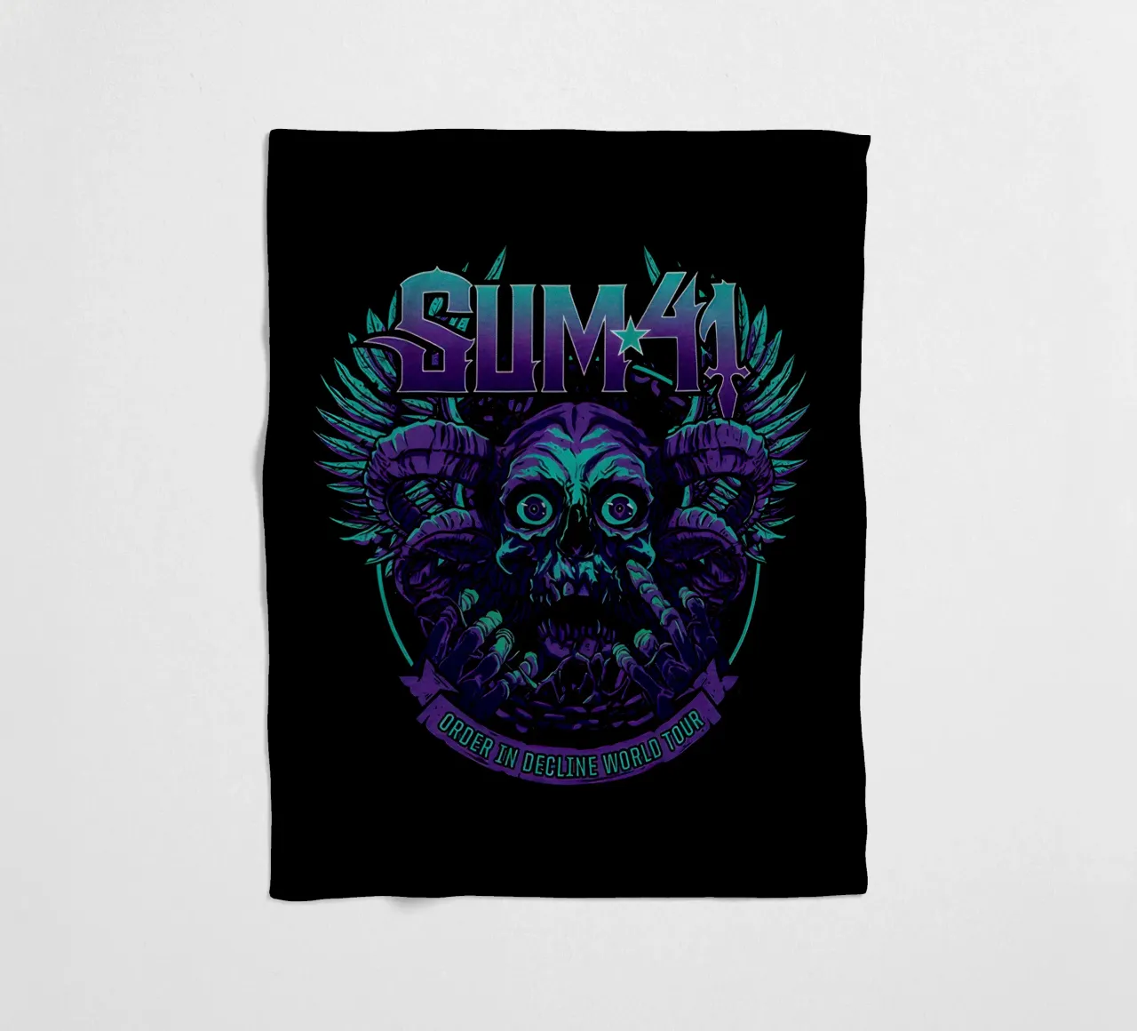 Sum 41 Order In Decline V1 coperta in pile da lindacleveland