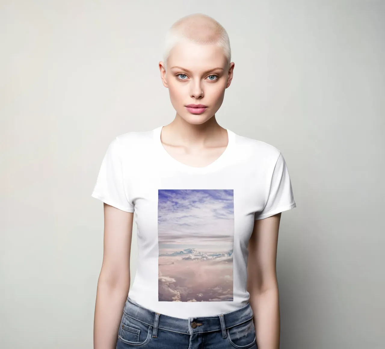Lost in Clouds women's fitted t-shirt by EyeEm Mobile GmbH