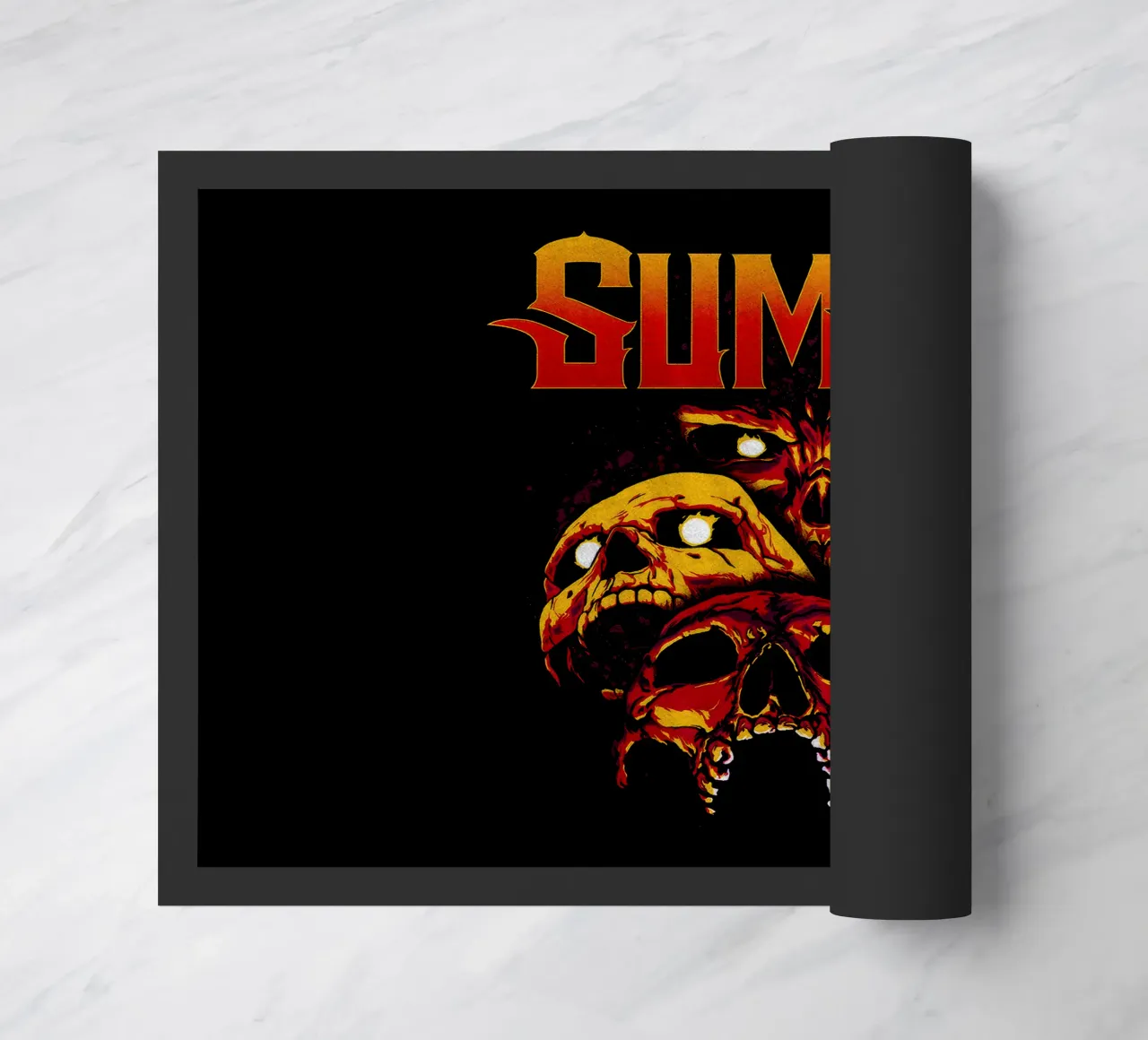 Sum 41 Skull Collage zerbino da lindacleveland