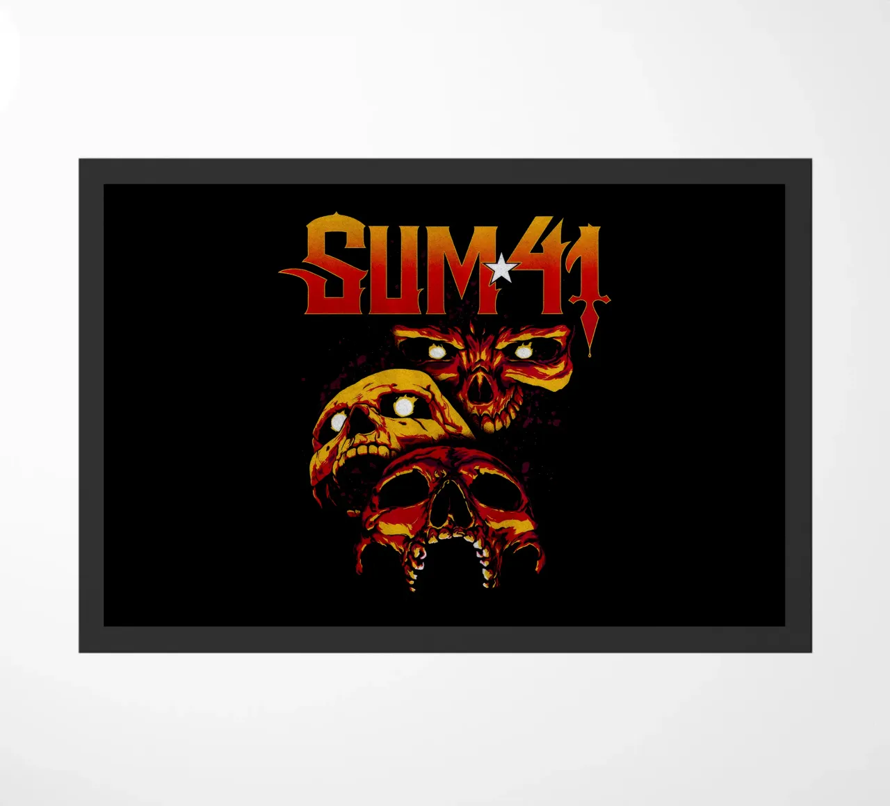 Sum 41 Skull Collage zerbino da lindacleveland