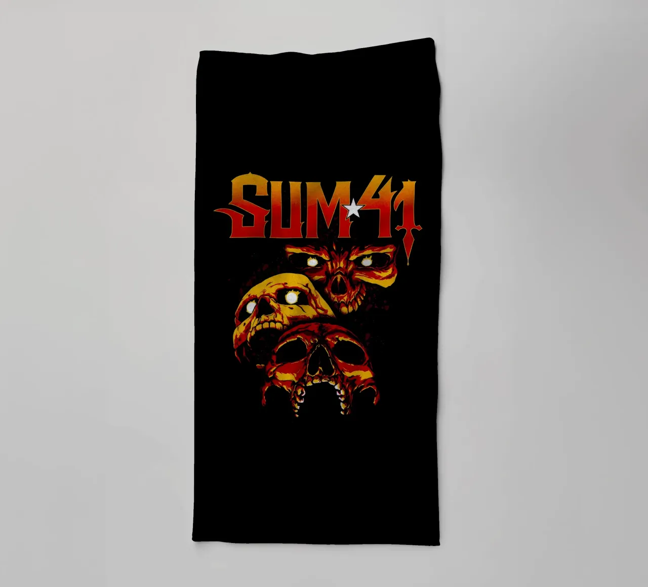 Sum 41 Skull Collage asciugamano da bagno da lindacleveland