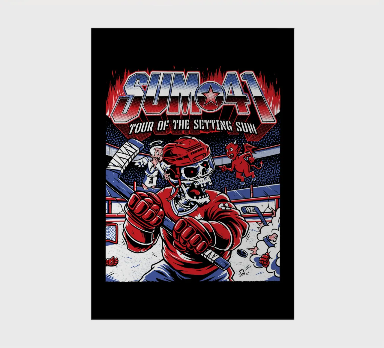 Sum 41 The Setting V3 Notizbuch von lindacleveland