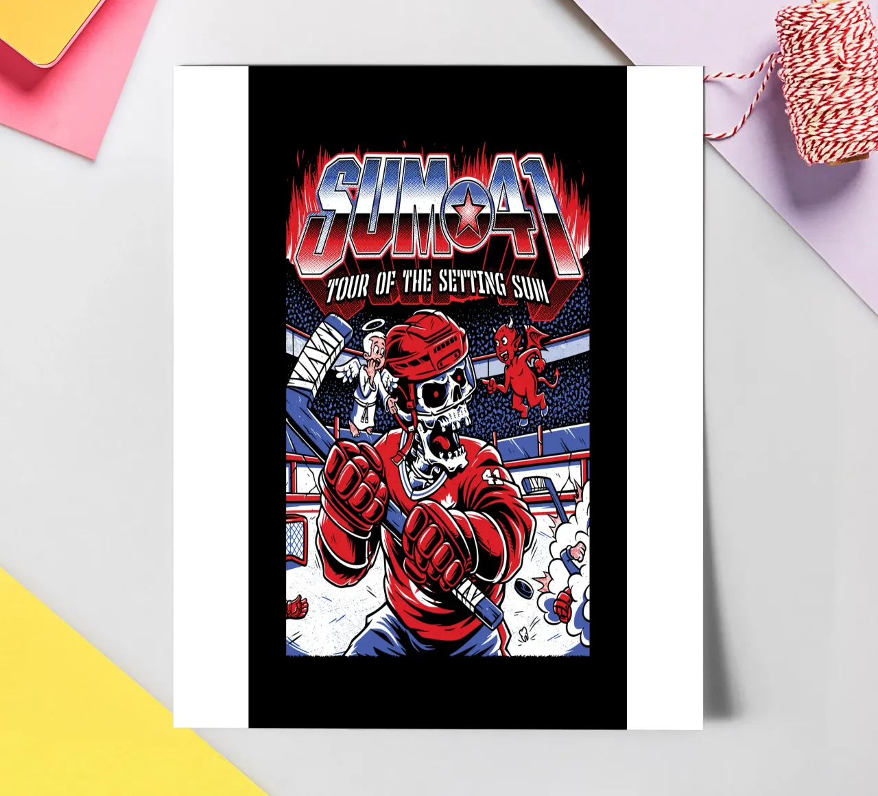 Sum 41 The Setting V3 foglio adesivo da lindacleveland