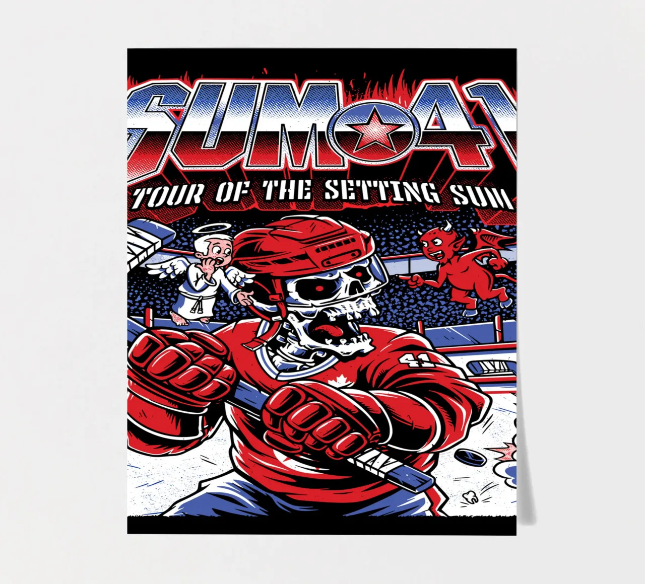 Sum 41 The Setting V3 foglio adesivo da lindacleveland