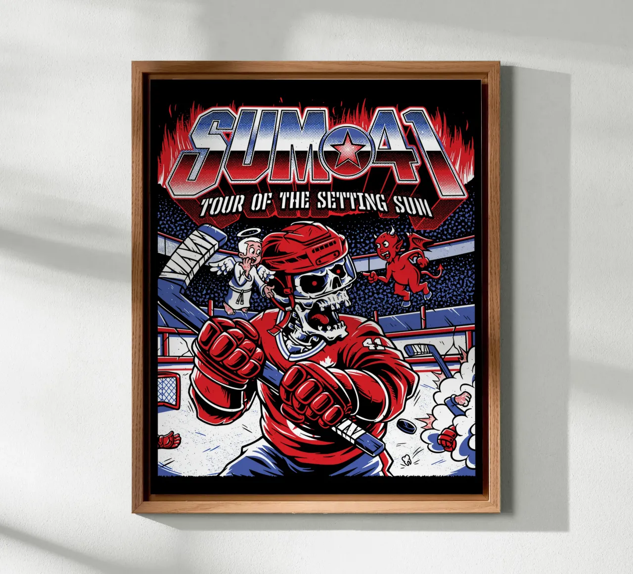 Sum 41 The Setting V3 alluminio dibond da lindacleveland