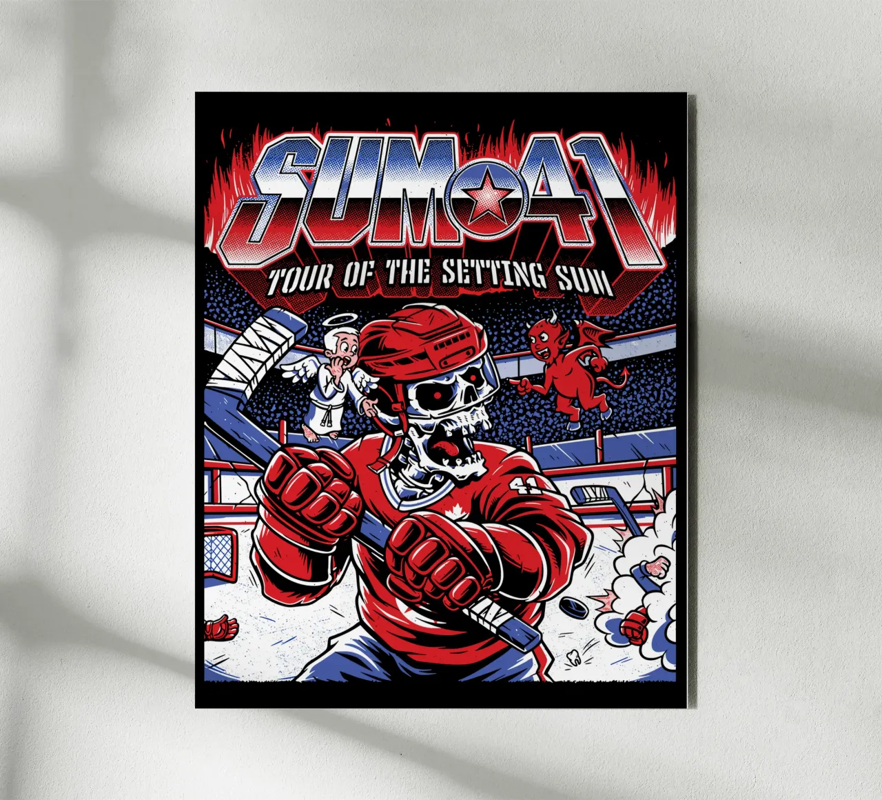 Sum 41 The Setting V3 alluminio dibond da lindacleveland
