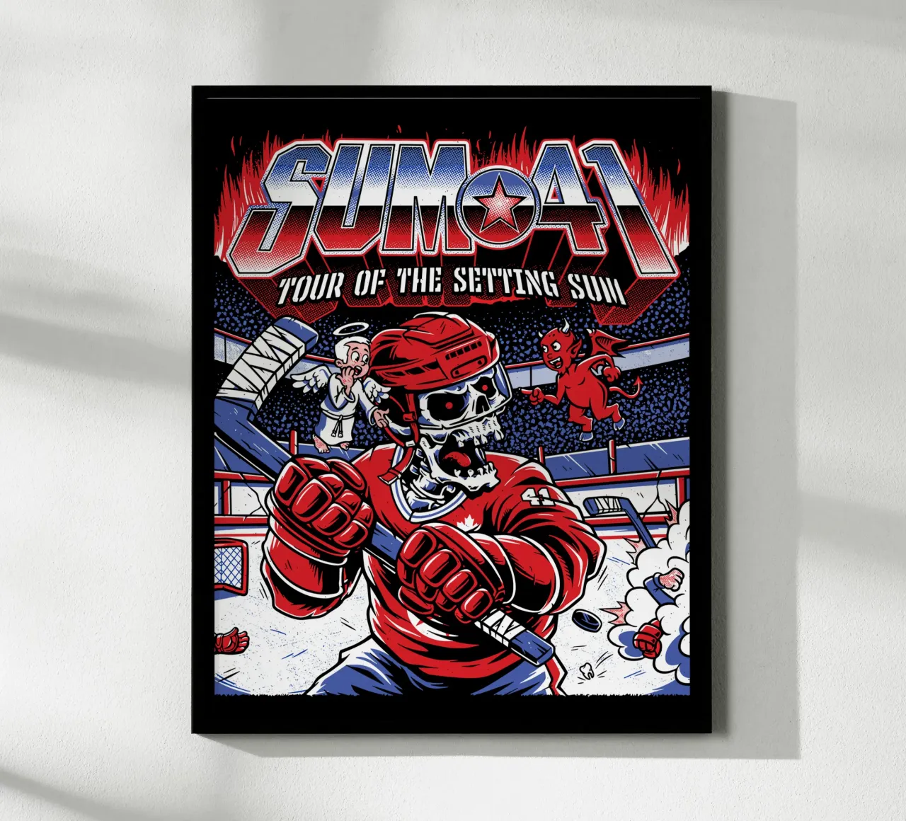 Sum 41 The Setting V3 carta hahnemühle da lindacleveland