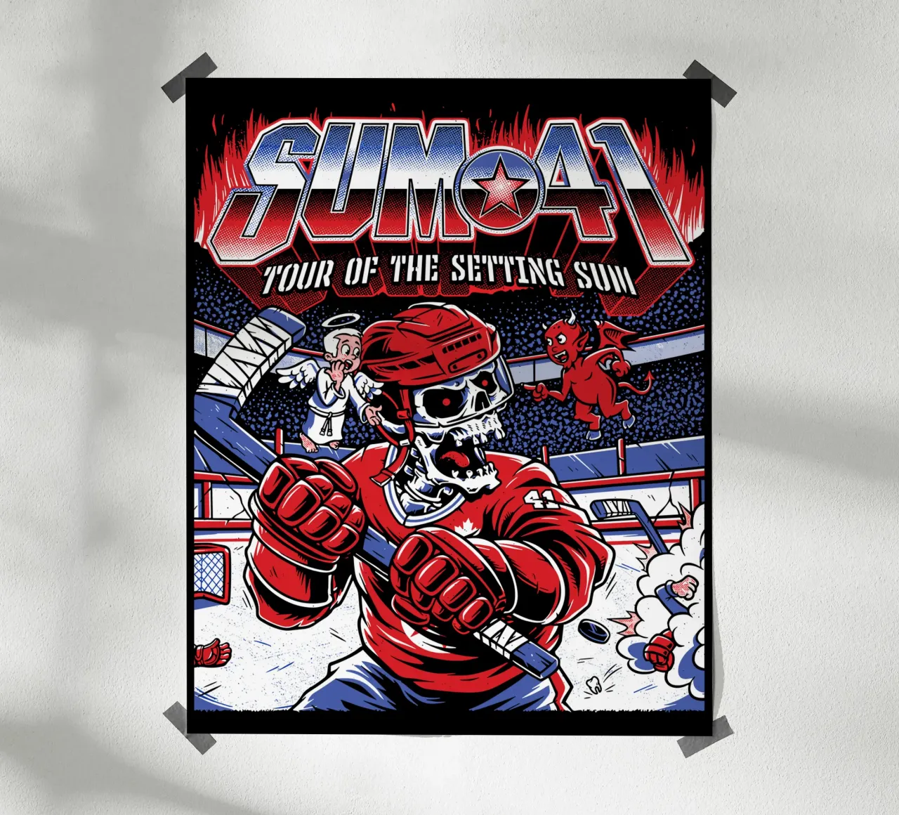 Sum 41 The Setting V3 carta hahnemühle da lindacleveland
