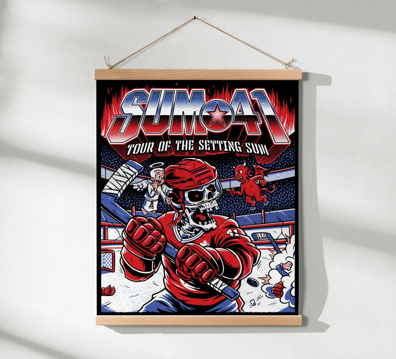 Sum 41 The Setting V3 carta hahnemühle da lindacleveland