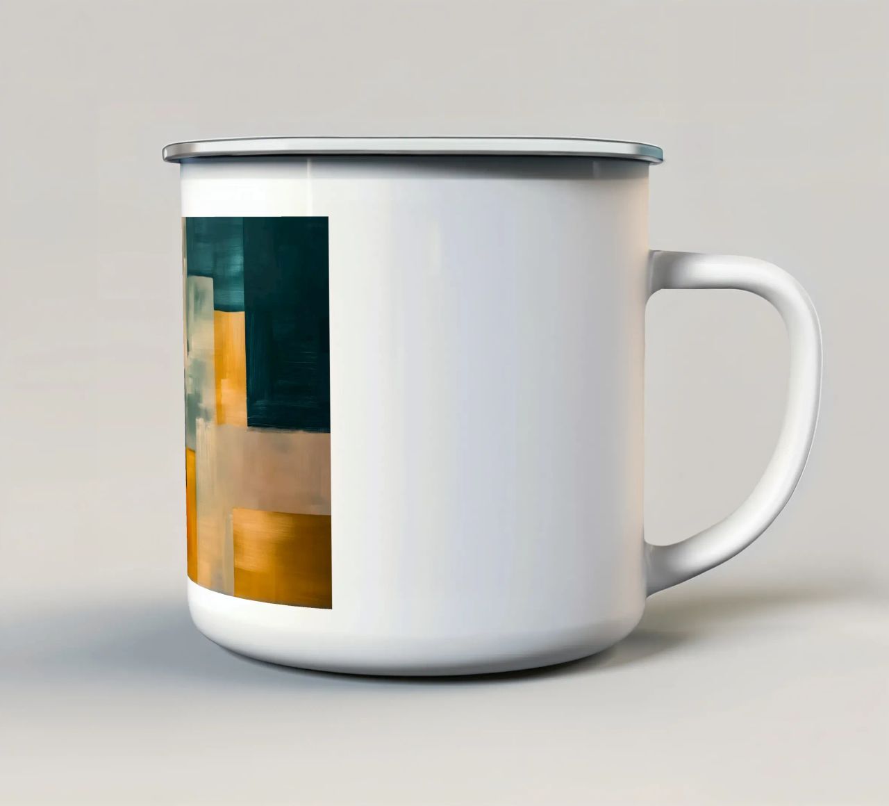 Arte da parete di Imagine tazza in smalto da Imagine