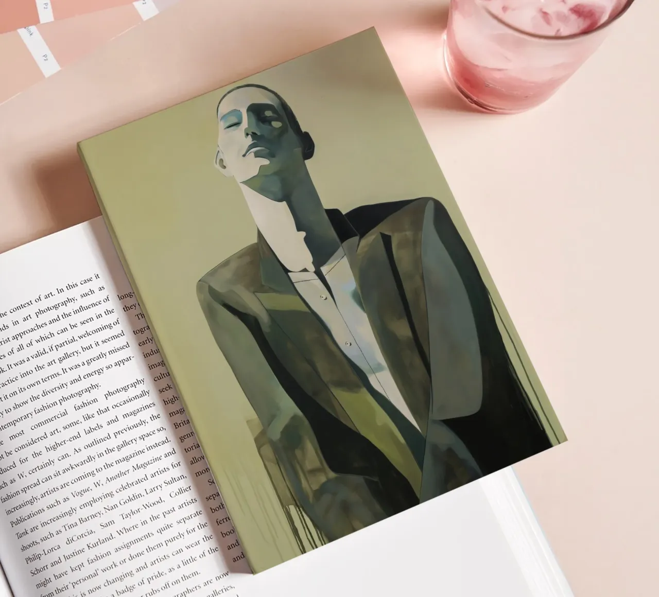 Muurkunst van Imagine notitieboek van Imagine