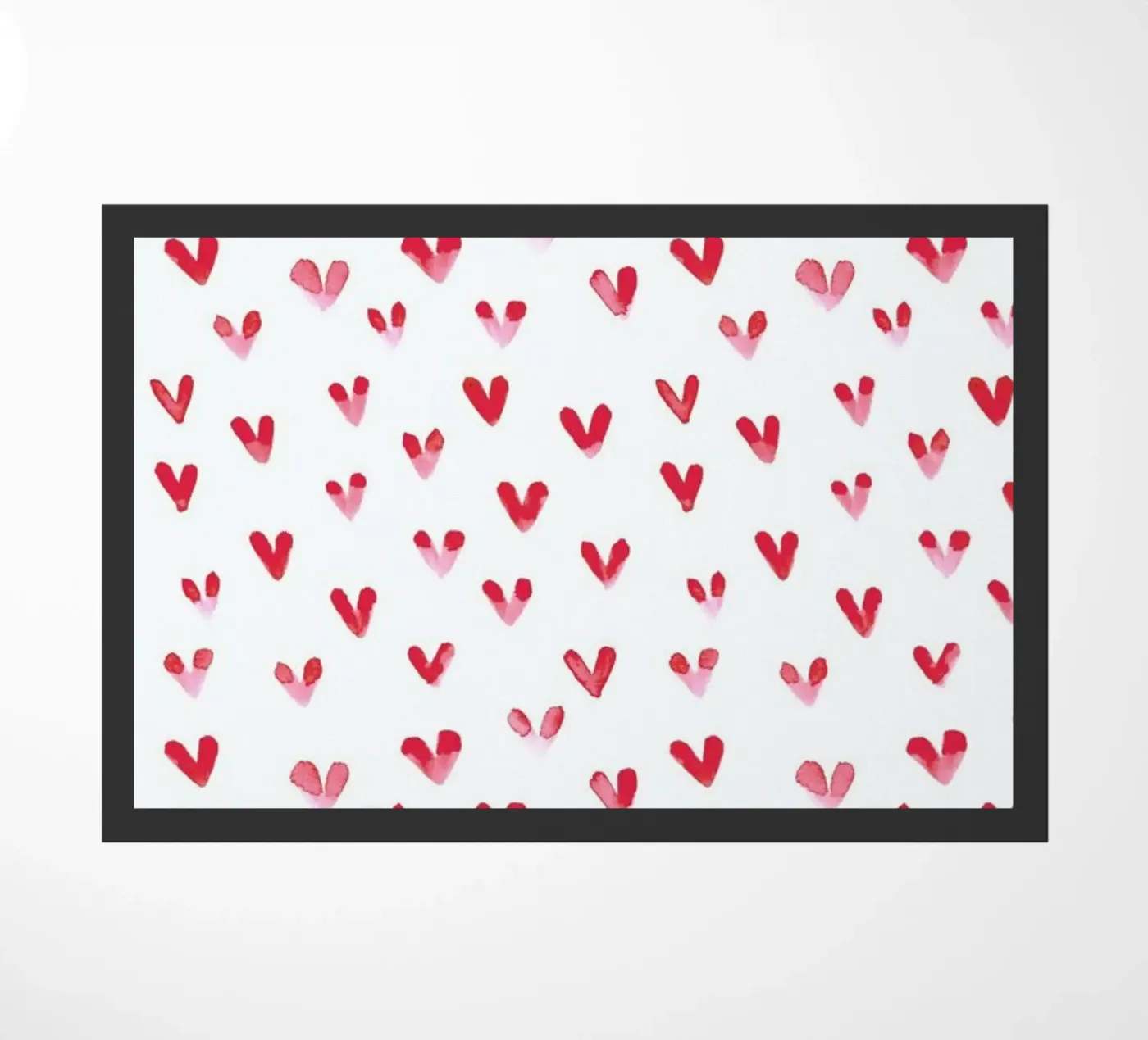 Hearts deurmat van Sabrina Ziegenhorn