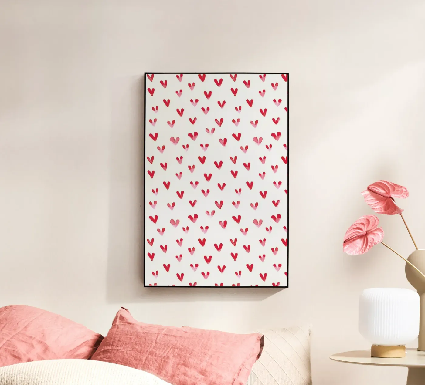 Hearts plexiglas de Sabrina Ziegenhorn