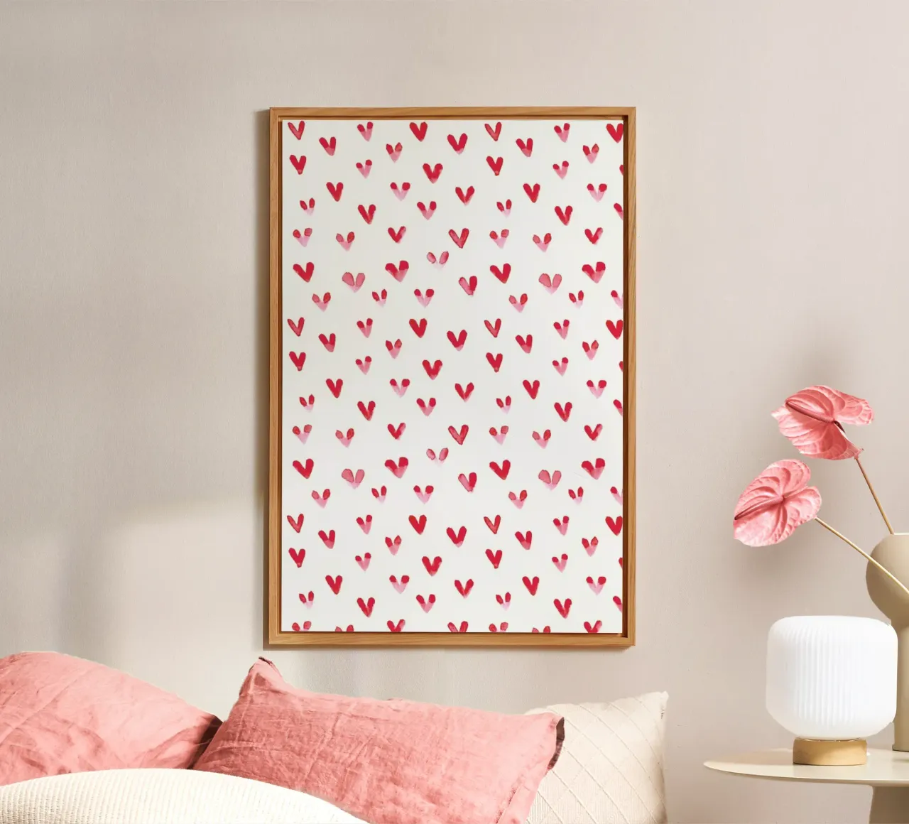 Hearts alu-dibond by Sabrina Ziegenhorn