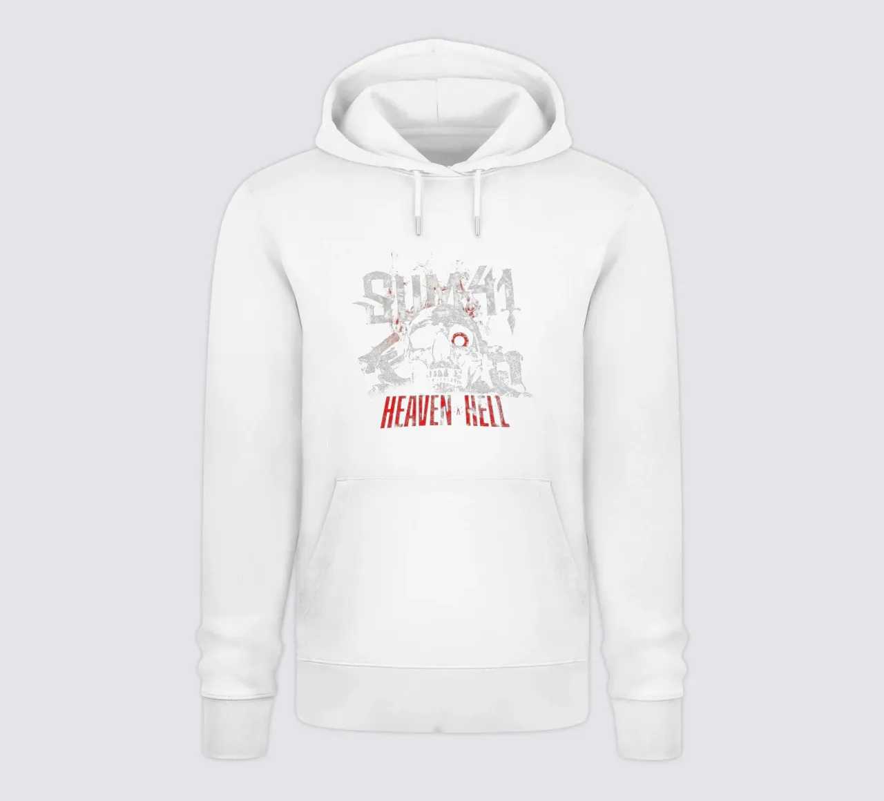 Sum 41 Skull Black felpa con cappuccio da lindacleveland