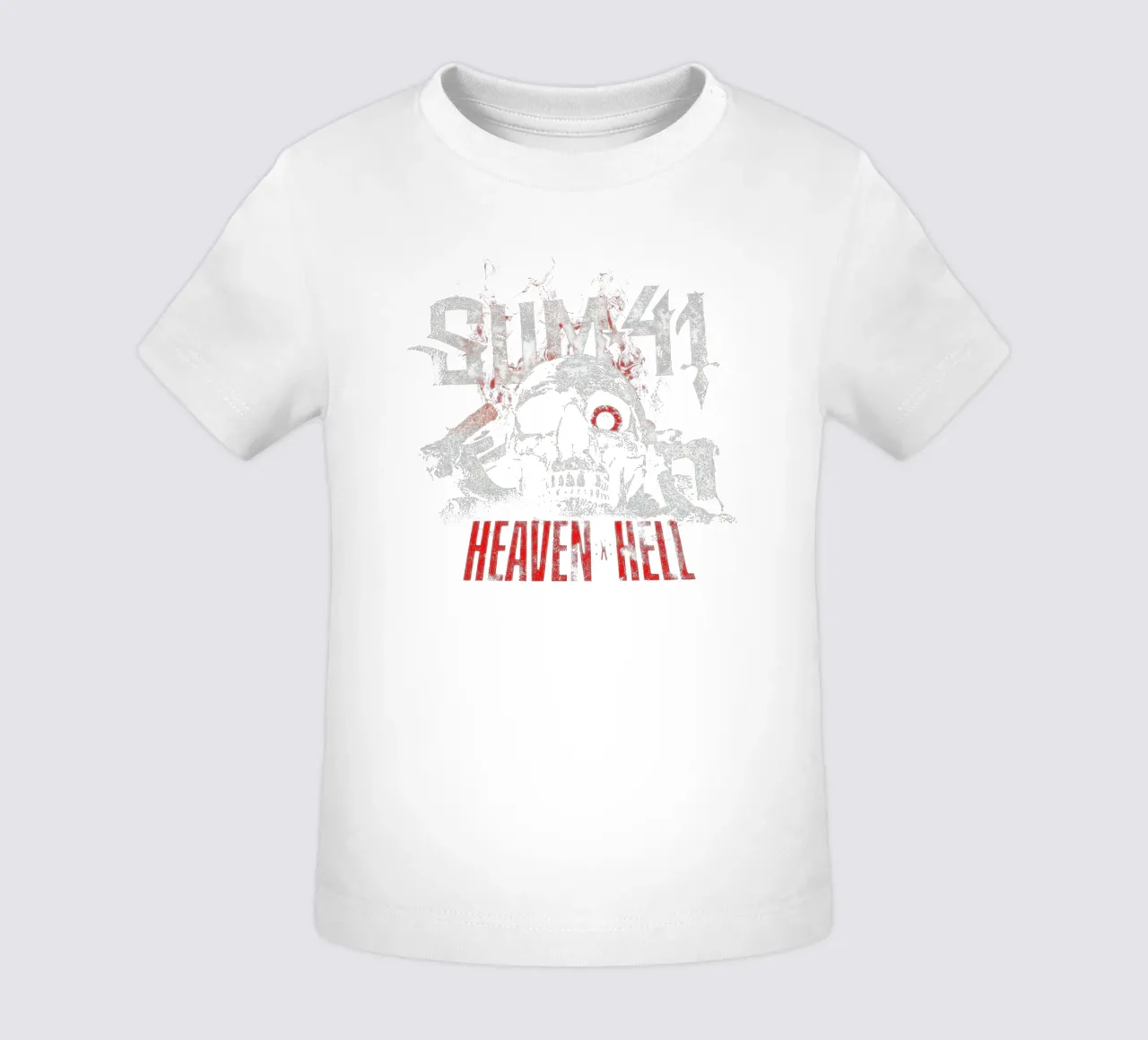 Sum 41 Skull Black maglietta neonato da lindacleveland