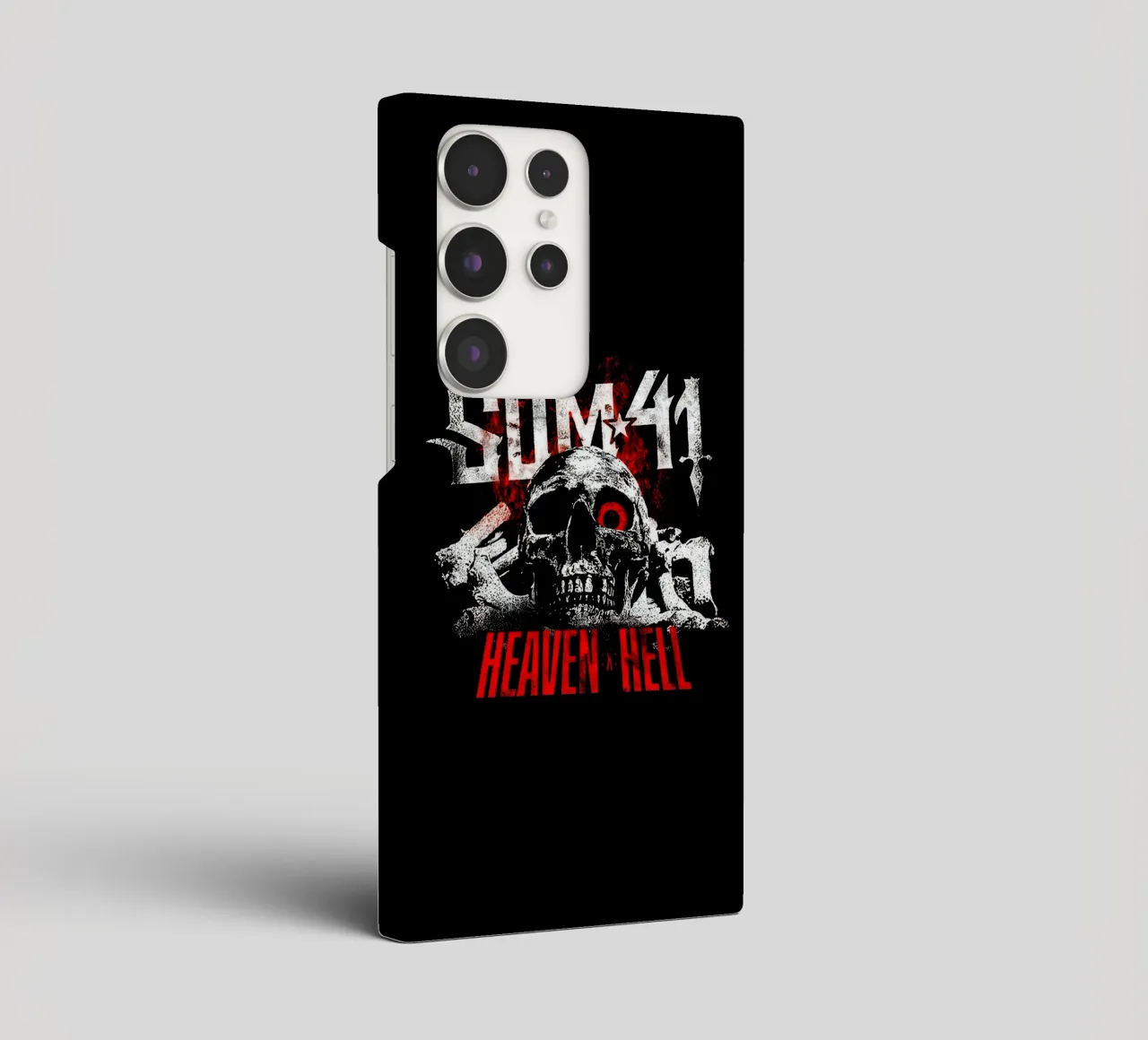 Sum 41 Skull Black samsung hoesje van lindacleveland