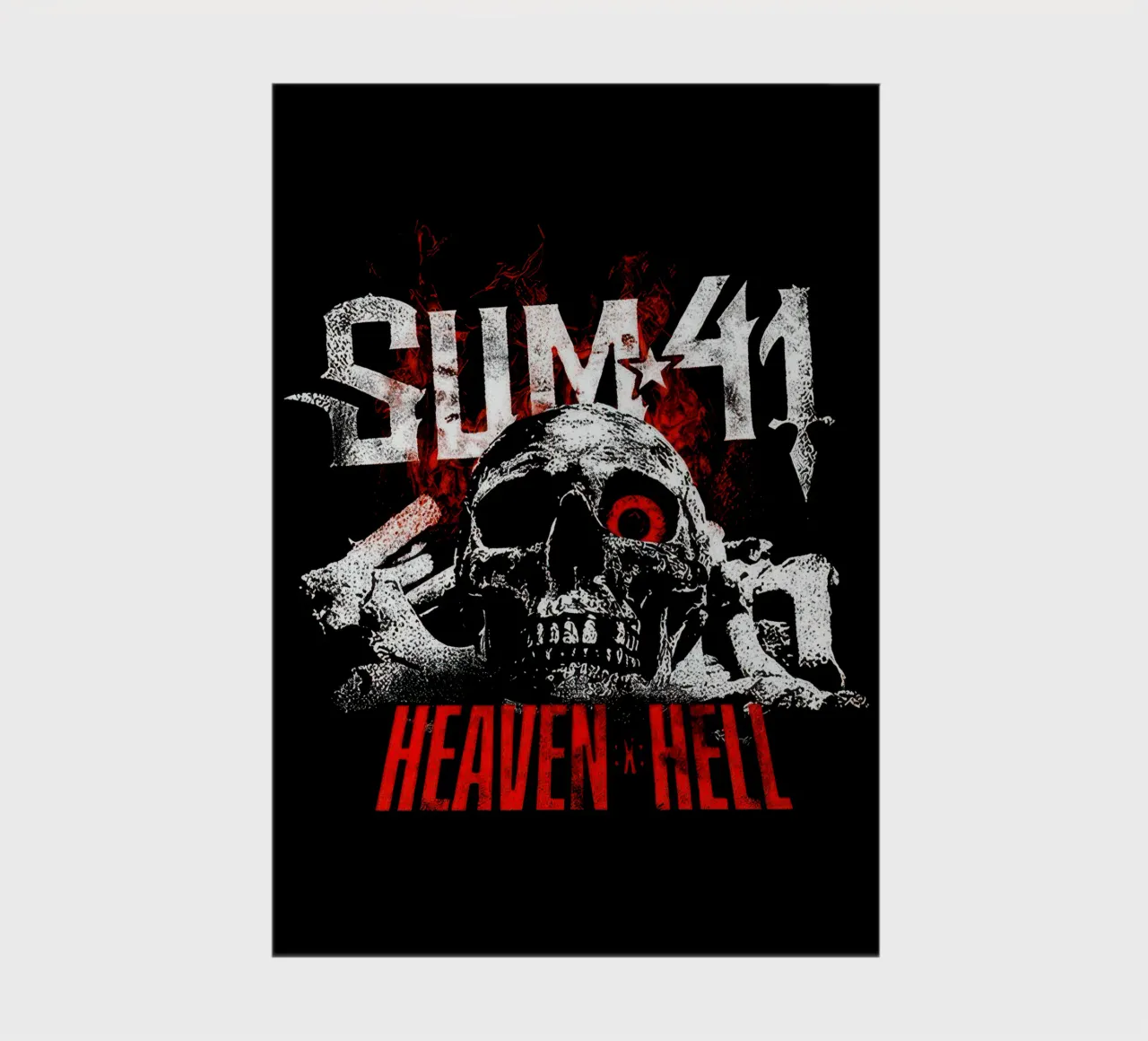 Sum 41 Skull Black notebook by lindacleveland