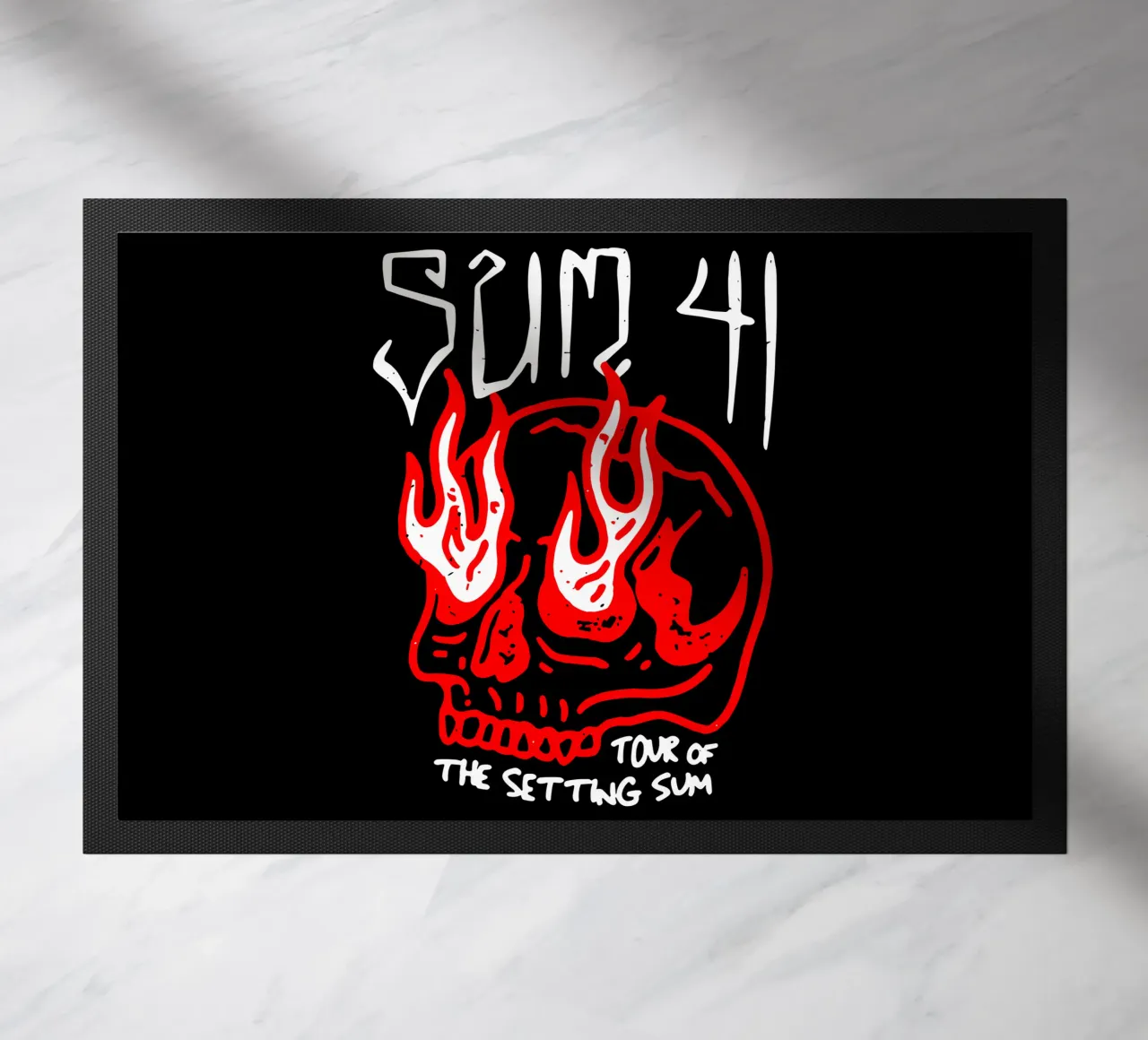 Sum 41 Skull Sketch Tour zerbino da lindacleveland