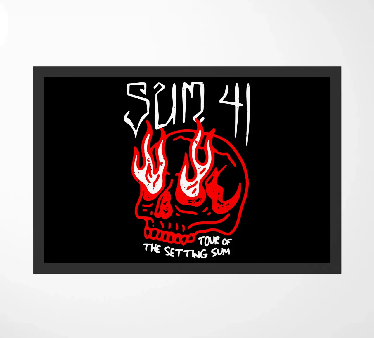 Sum 41 Skull Sketch Tour zerbino da lindacleveland