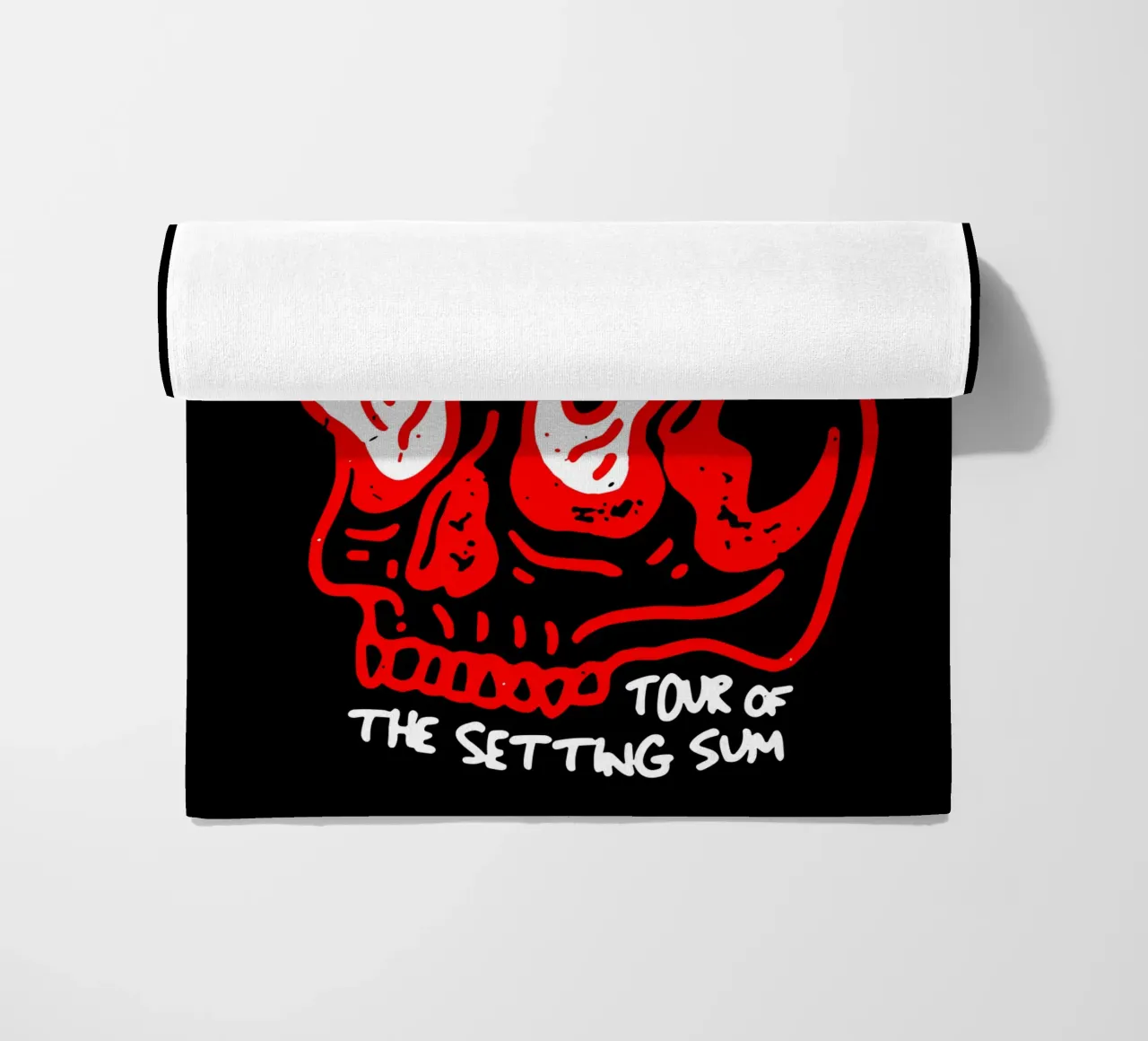 Sum 41 Skull Sketch Tour telo mare da lindacleveland