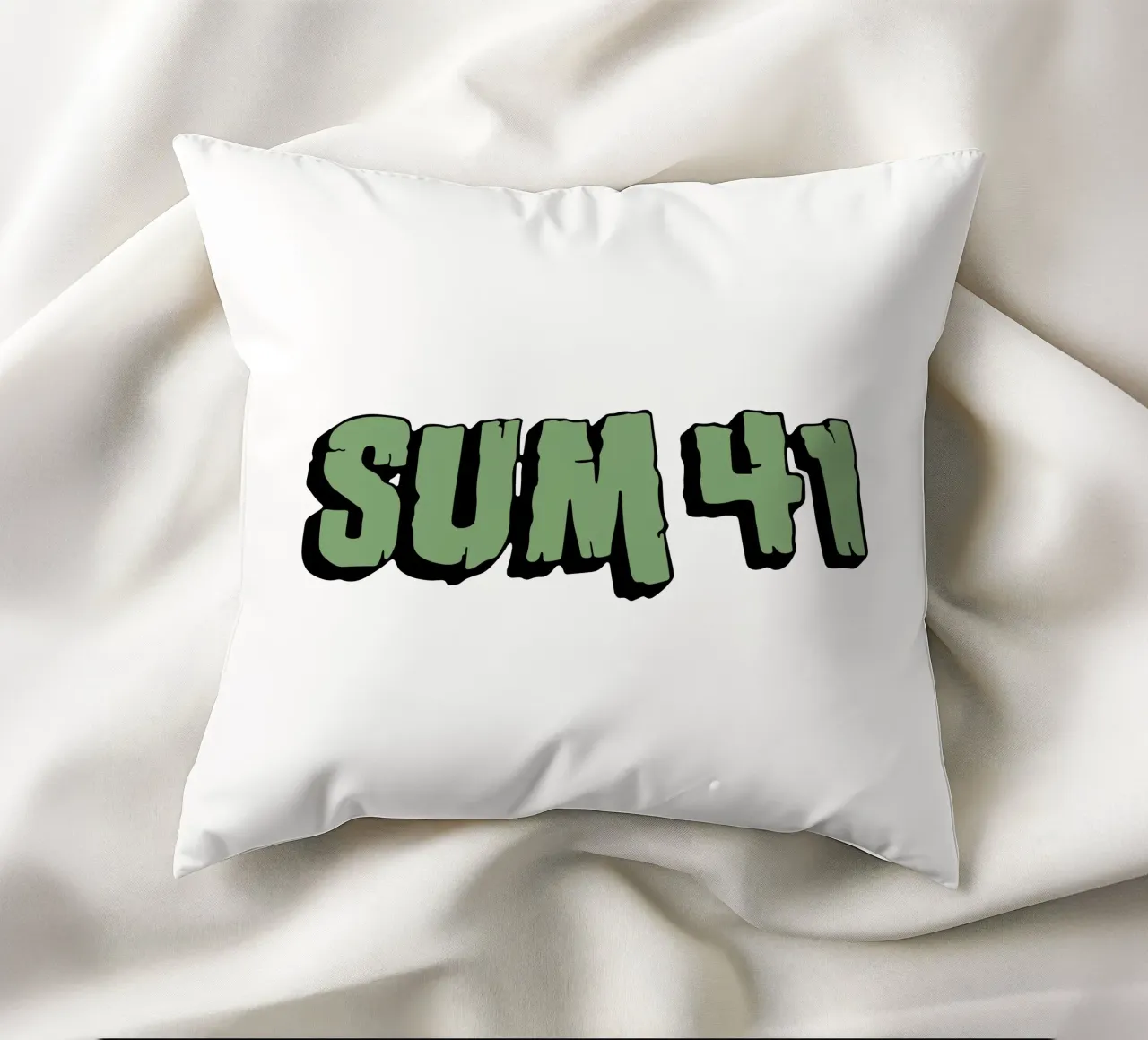 Sum 41 Snowboard Skateboard cuscino da lindacleveland