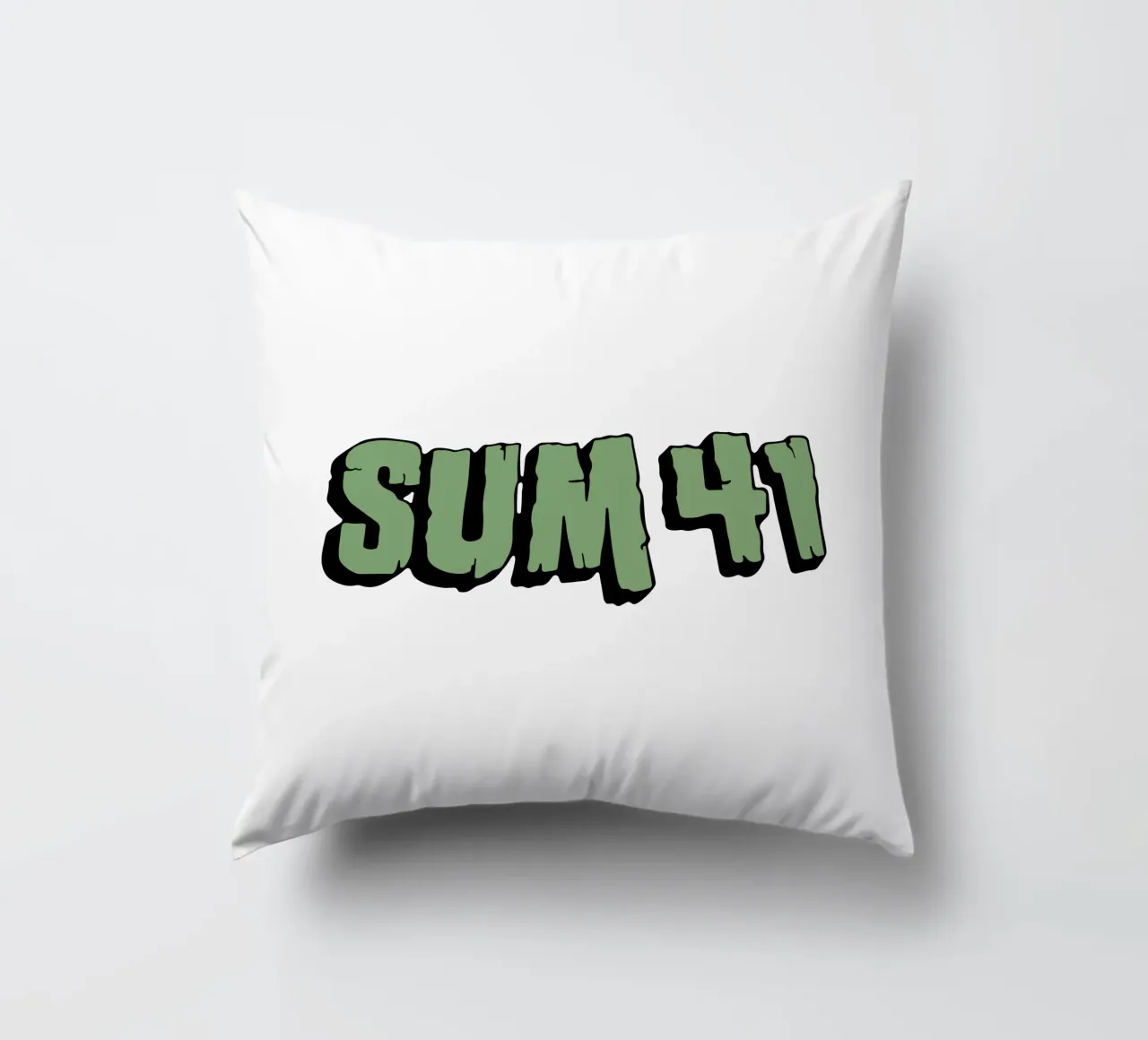 Sum 41 Snowboard Skateboard cuscino da lindacleveland