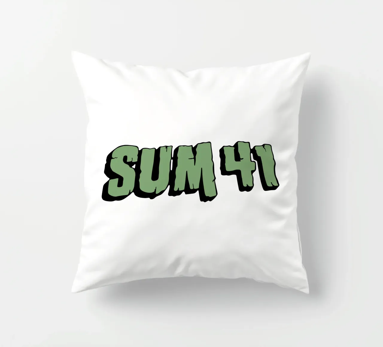 Sum 41 Snowboard Skateboard cuscino da lindacleveland