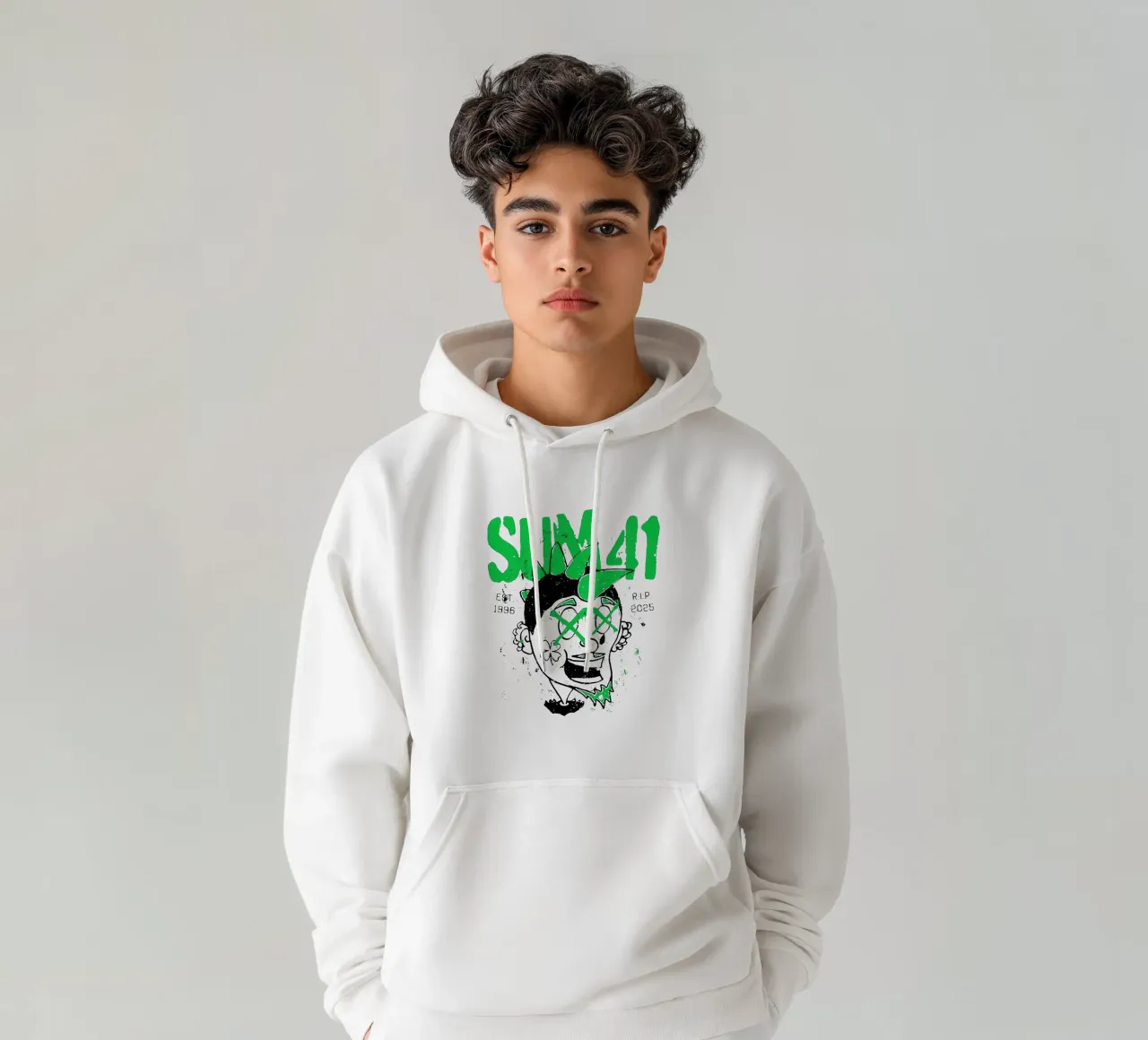 Sum 41 St. Patrick's Day felpa con cappuccio da lindacleveland