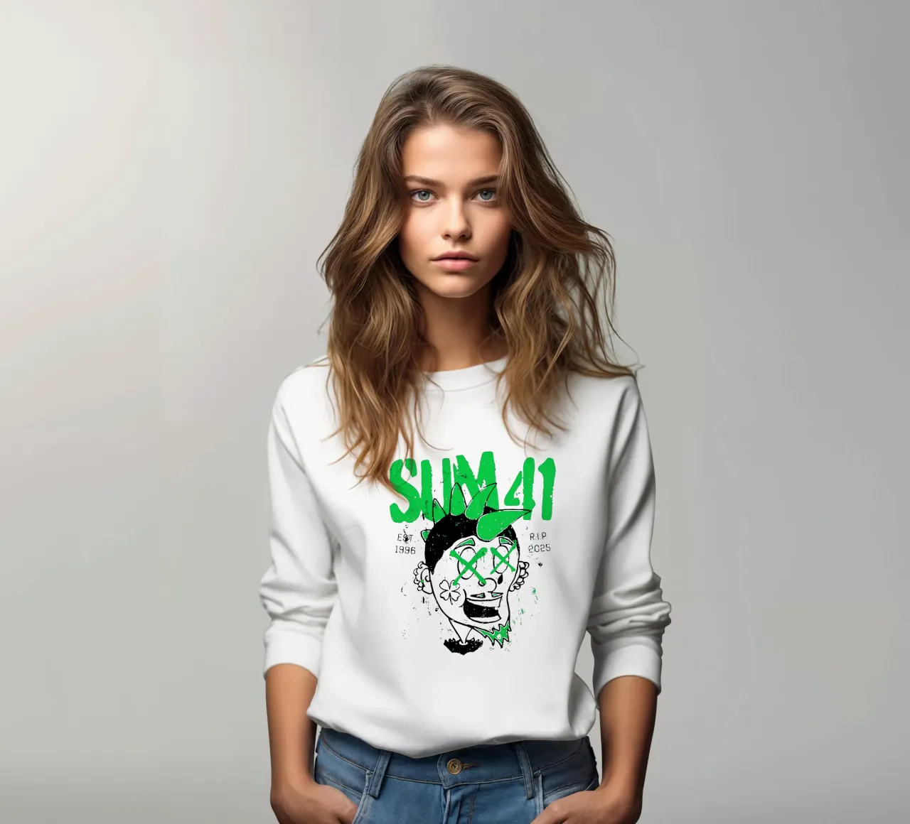 Sum 41 St. Patrick's Day Sweatshirt von lindacleveland